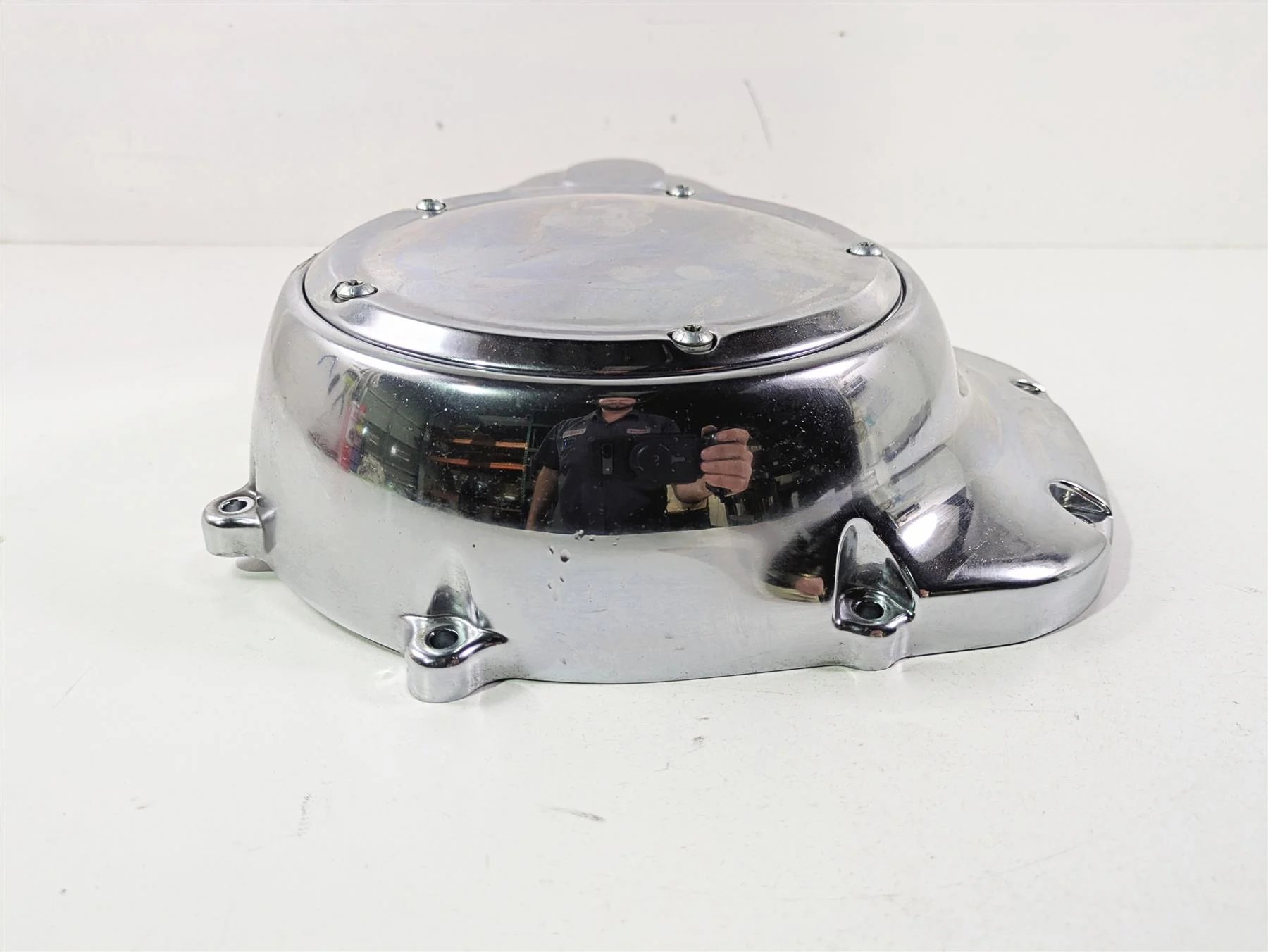 2021 Harley Touring FLTRX Road Glide Outer Primary Drive Clutch Cover 25700377 - Image 5