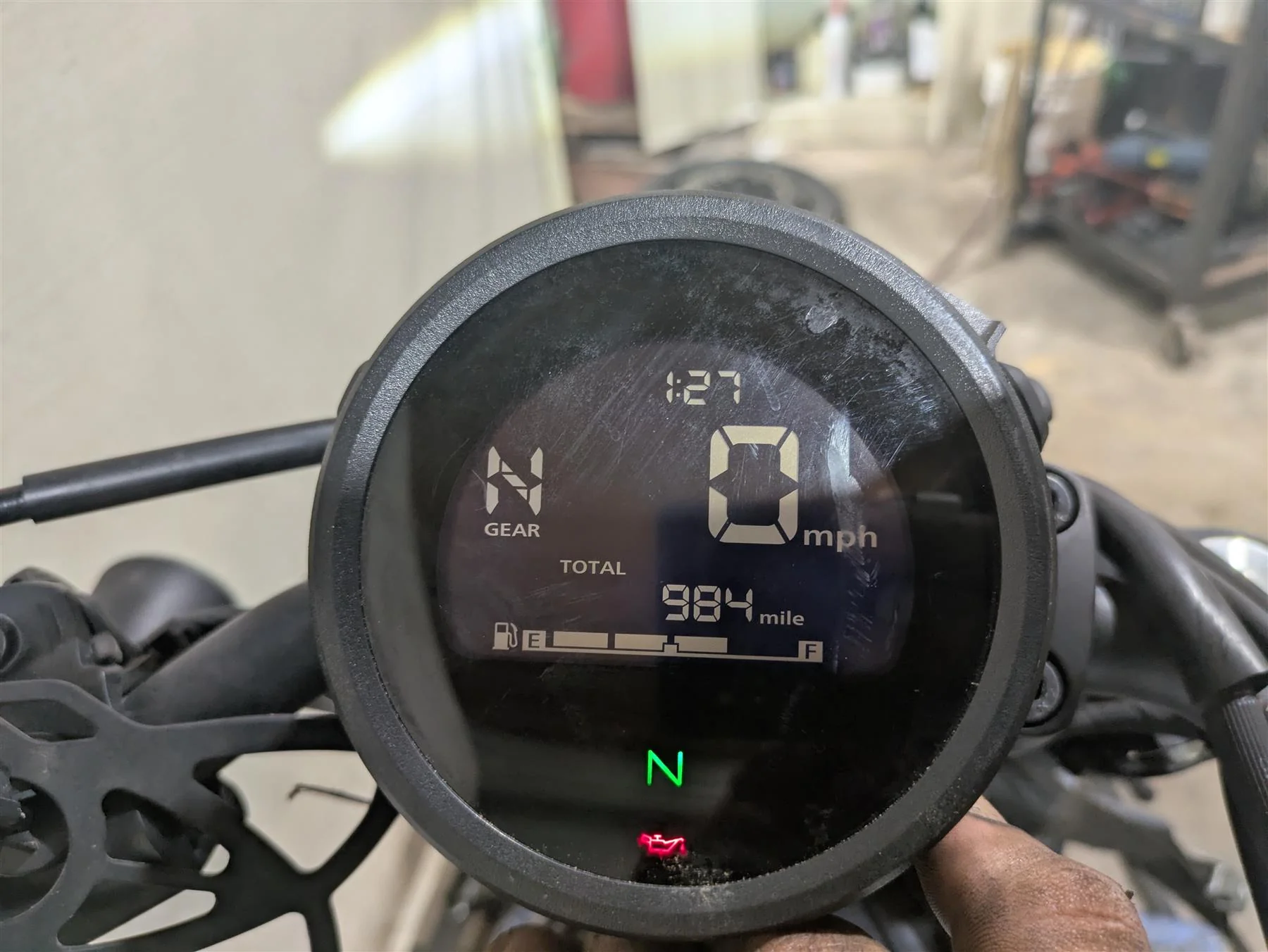 2021 Honda CMX500 Rebel Speedometer 984miles Gauge Instrument 37100-MKG-A33 - Image 12