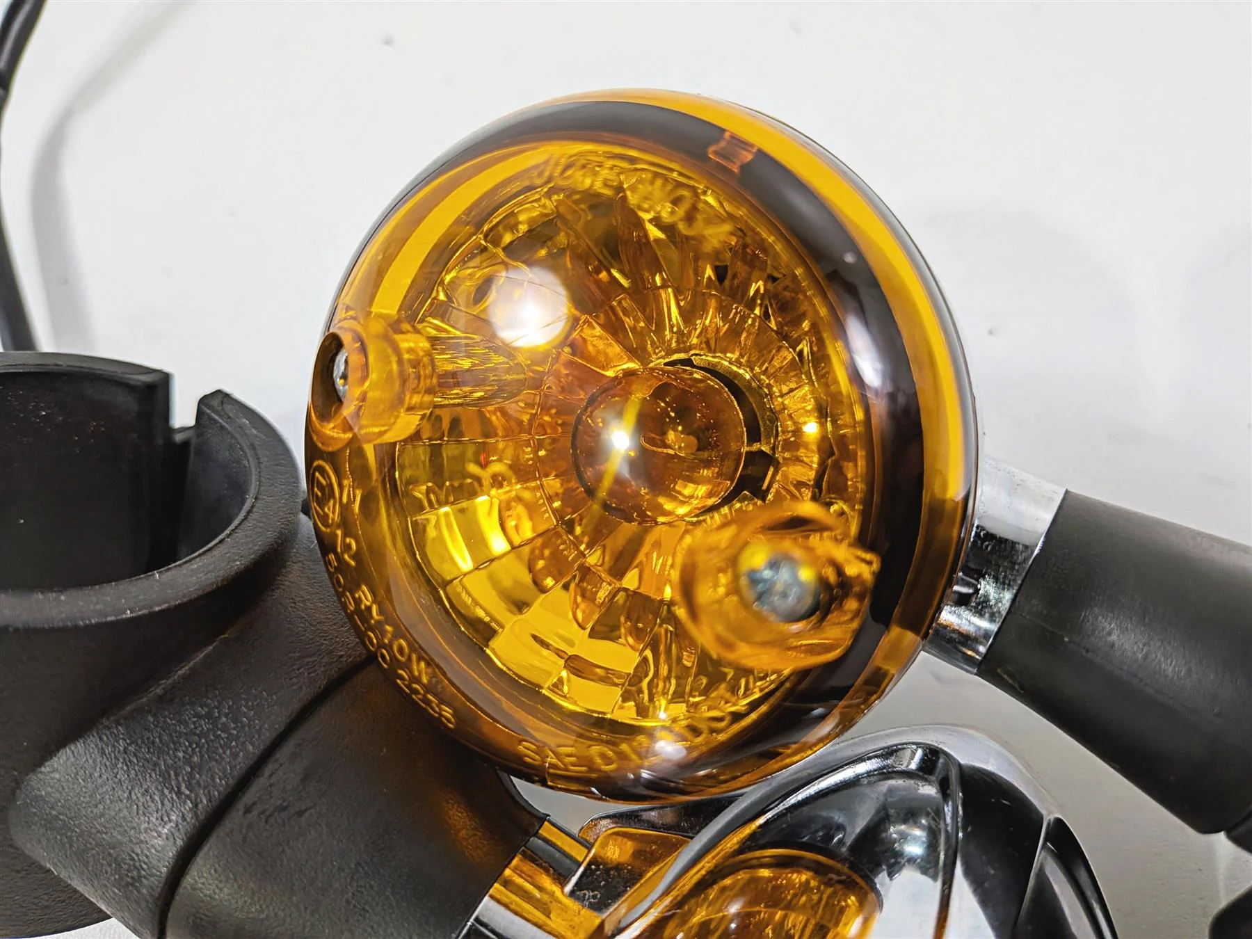2021 Indian Scout 1200 Chrome Front Blinker Turn Signals & Mounts 2412602 - Image 8