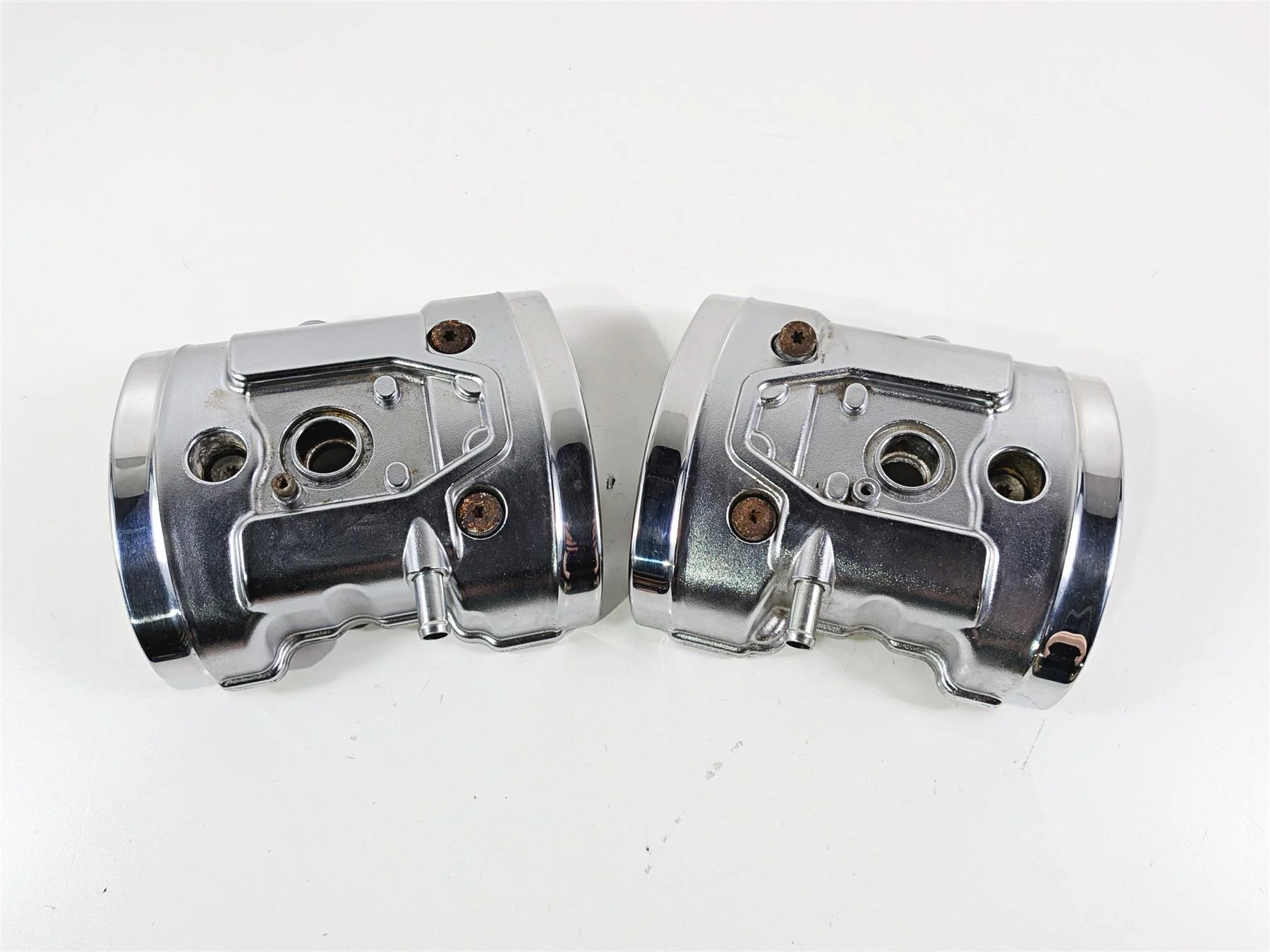 2021 Indian Scout 1200 Chrome Front Rear Valve Cover Set 1205978 1205979