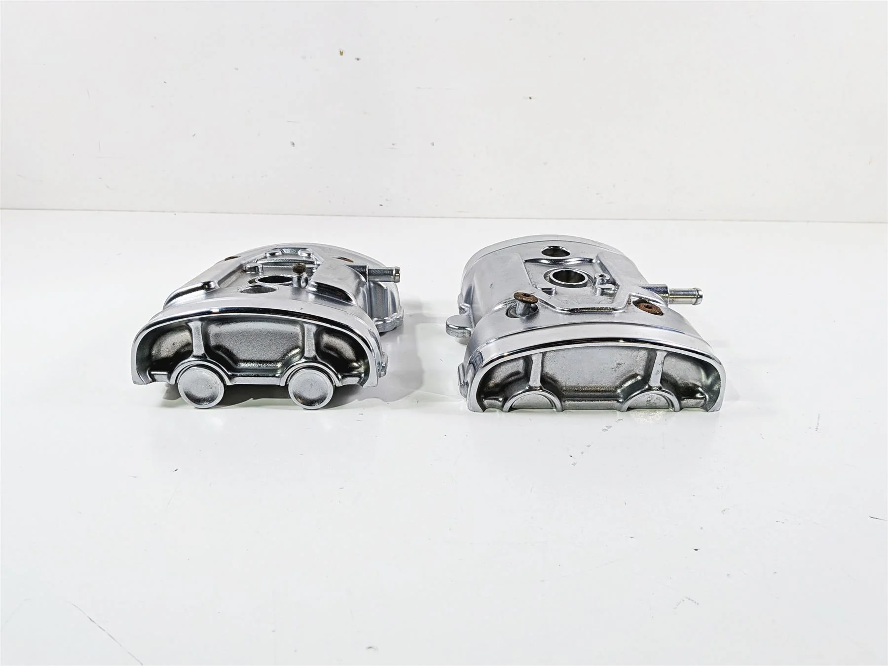 2021 Indian Scout 1200 Chrome Front Rear Valve Cover Set 1205978 1205979 - Image 3