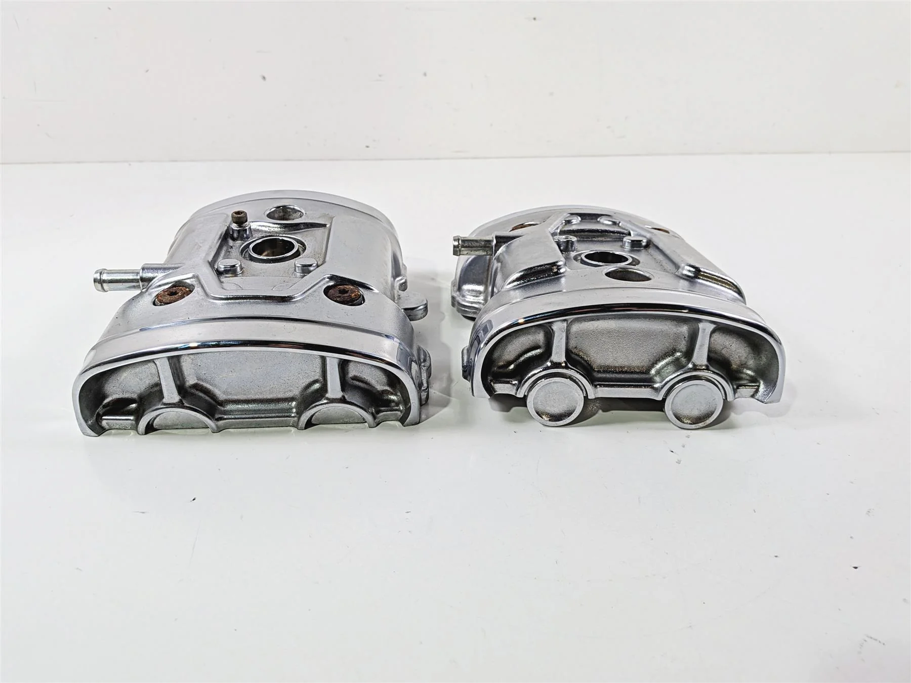 2021 Indian Scout 1200 Chrome Front Rear Valve Cover Set 1205978 1205979 - Image 5