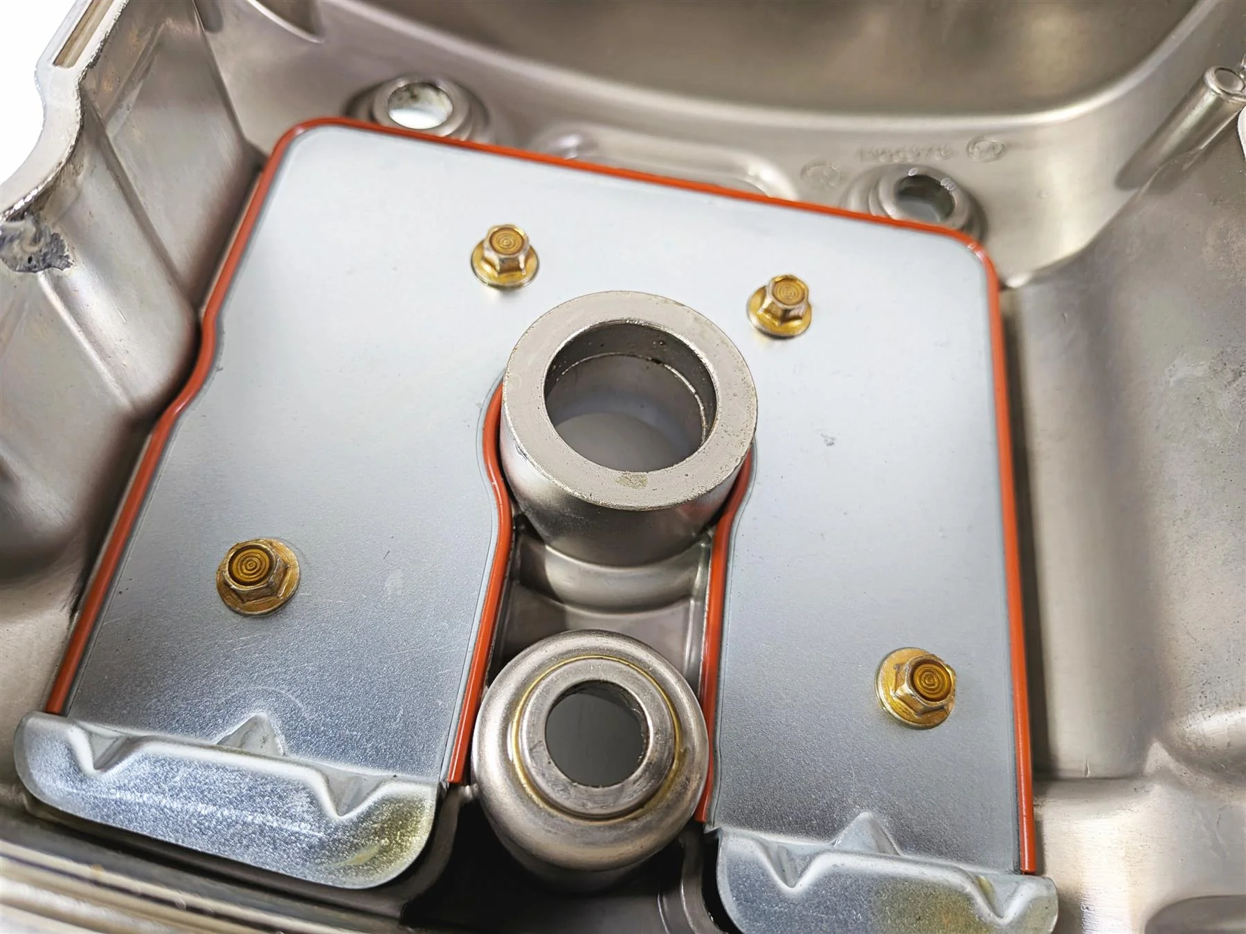 2021 Indian Scout 1200 Chrome Front Rear Valve Cover Set 1205978 1205979 - Image 9