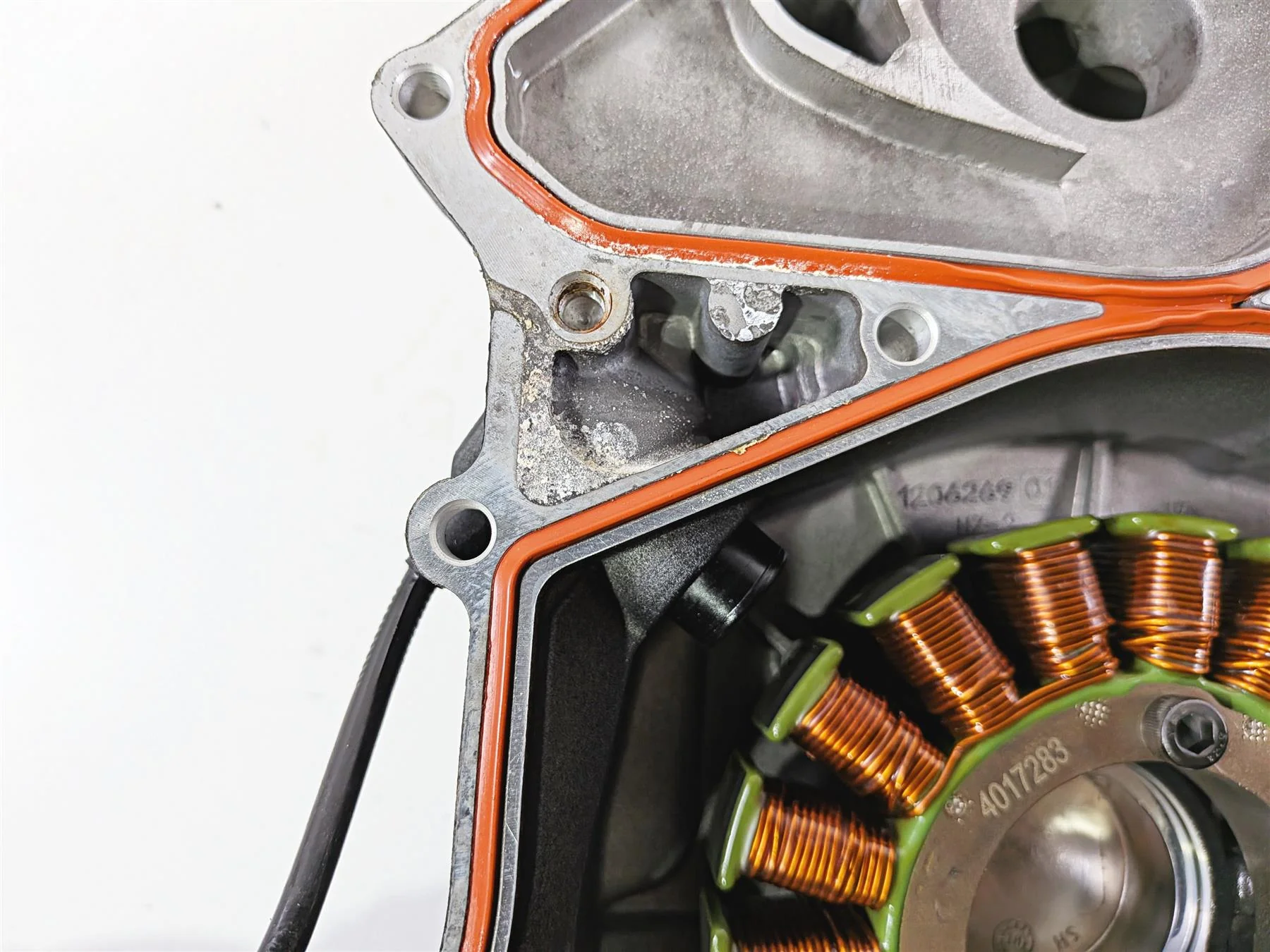 2021 Indian Scout 1200 Engine Side Cover With Stator 1206269 - Image 10