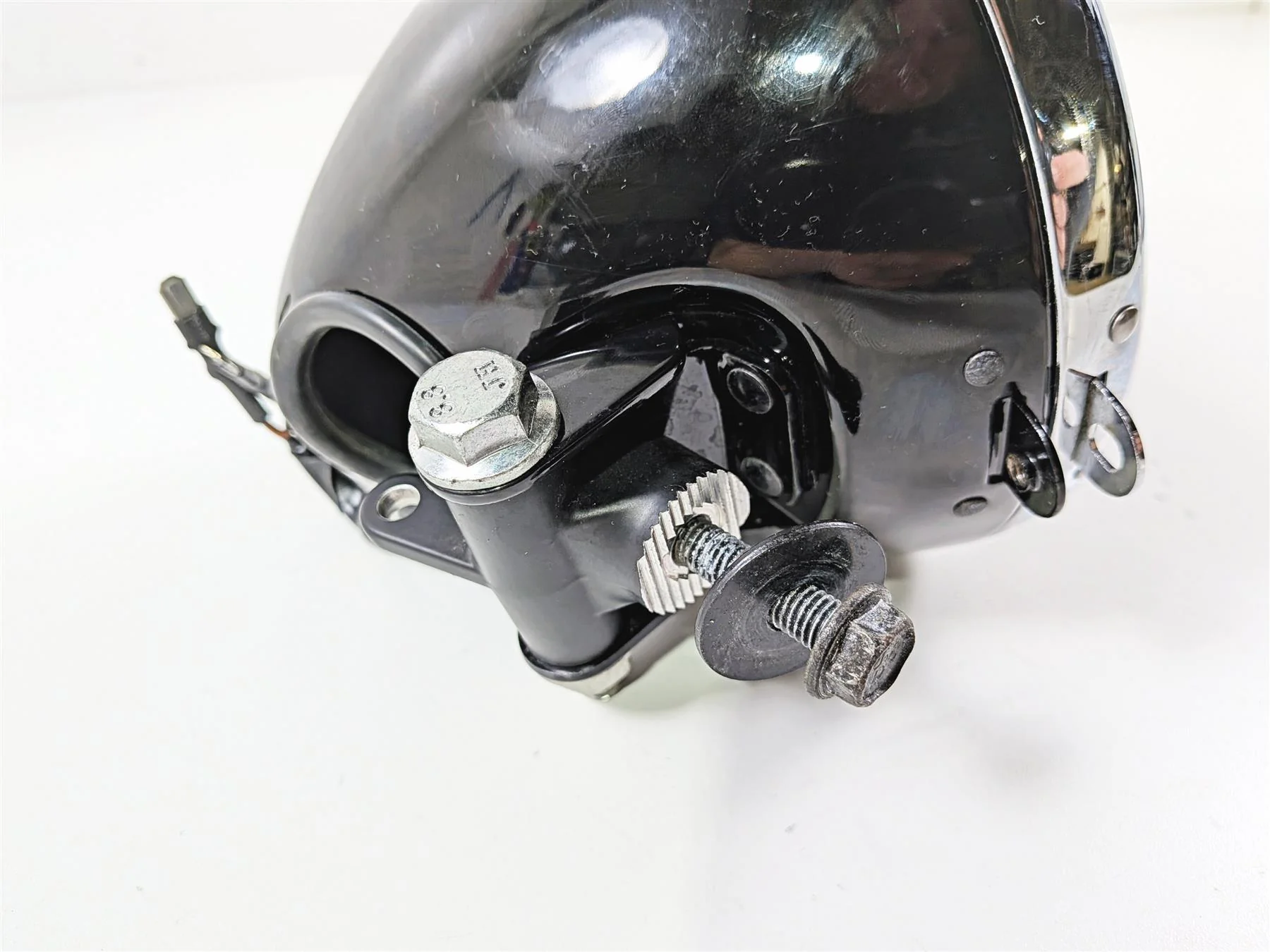 2021 Indian Scout 1200 Nice Headlight Lamp & Mounts 395miles only 2412789 - Image 9