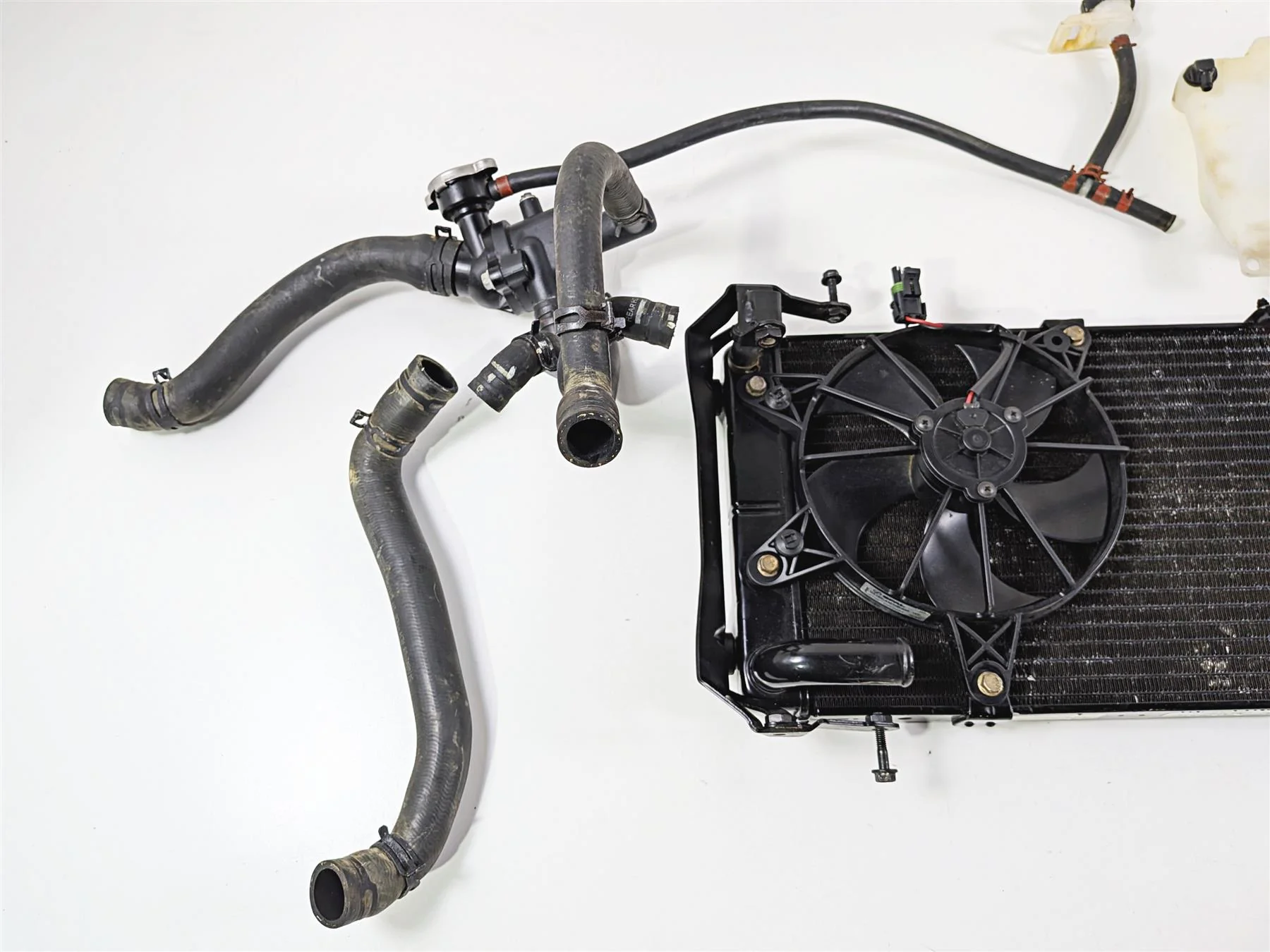 2021 Indian Scout 1200 Radiator Fan Reservoir Hoses Cover 1241391 - Image 2