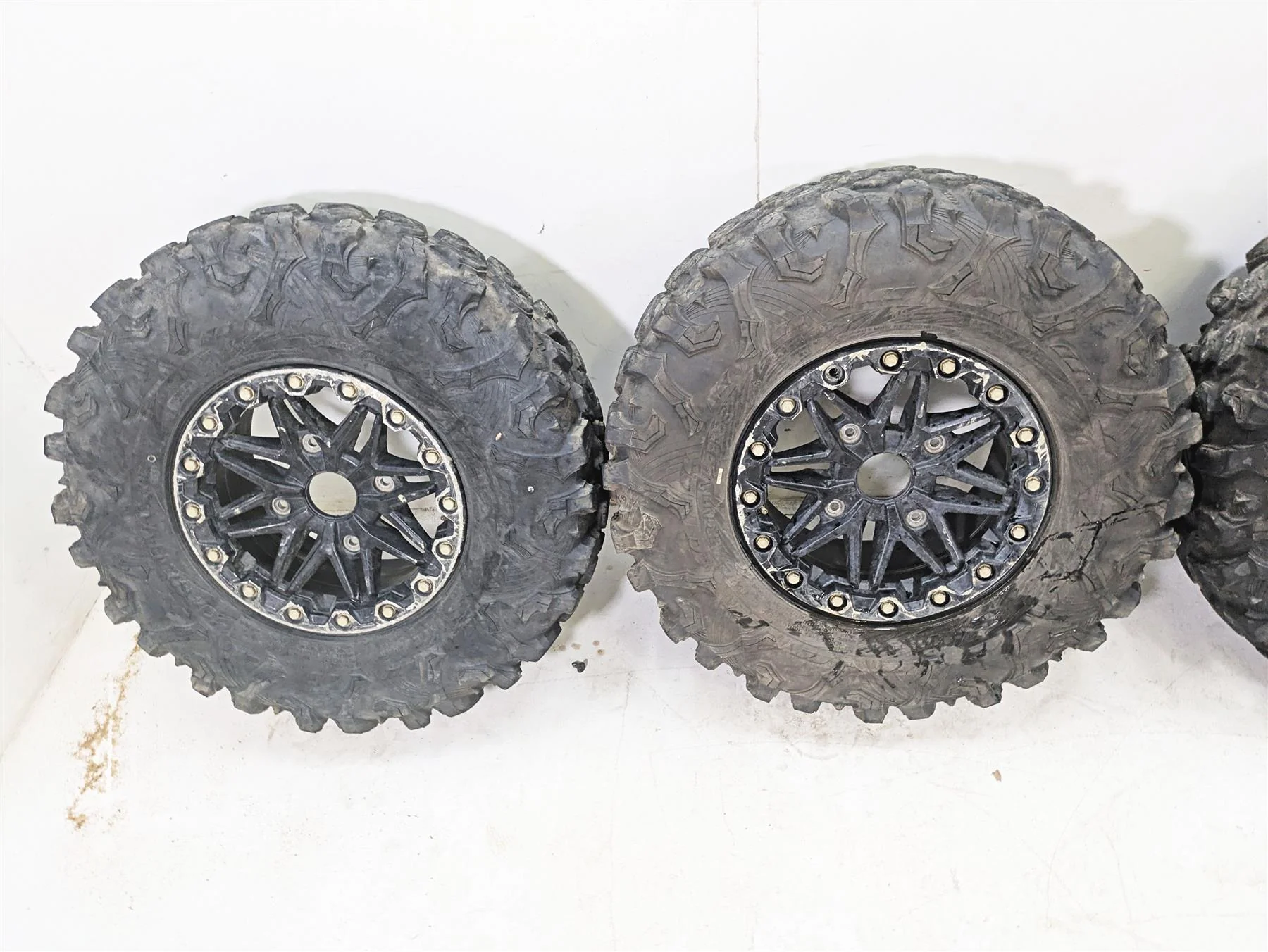 2021 Kawasaki Teryx KRX KRF 1000 15x8 Oem Wheel Maxxis Tire Set 49058-0729 - Image 3