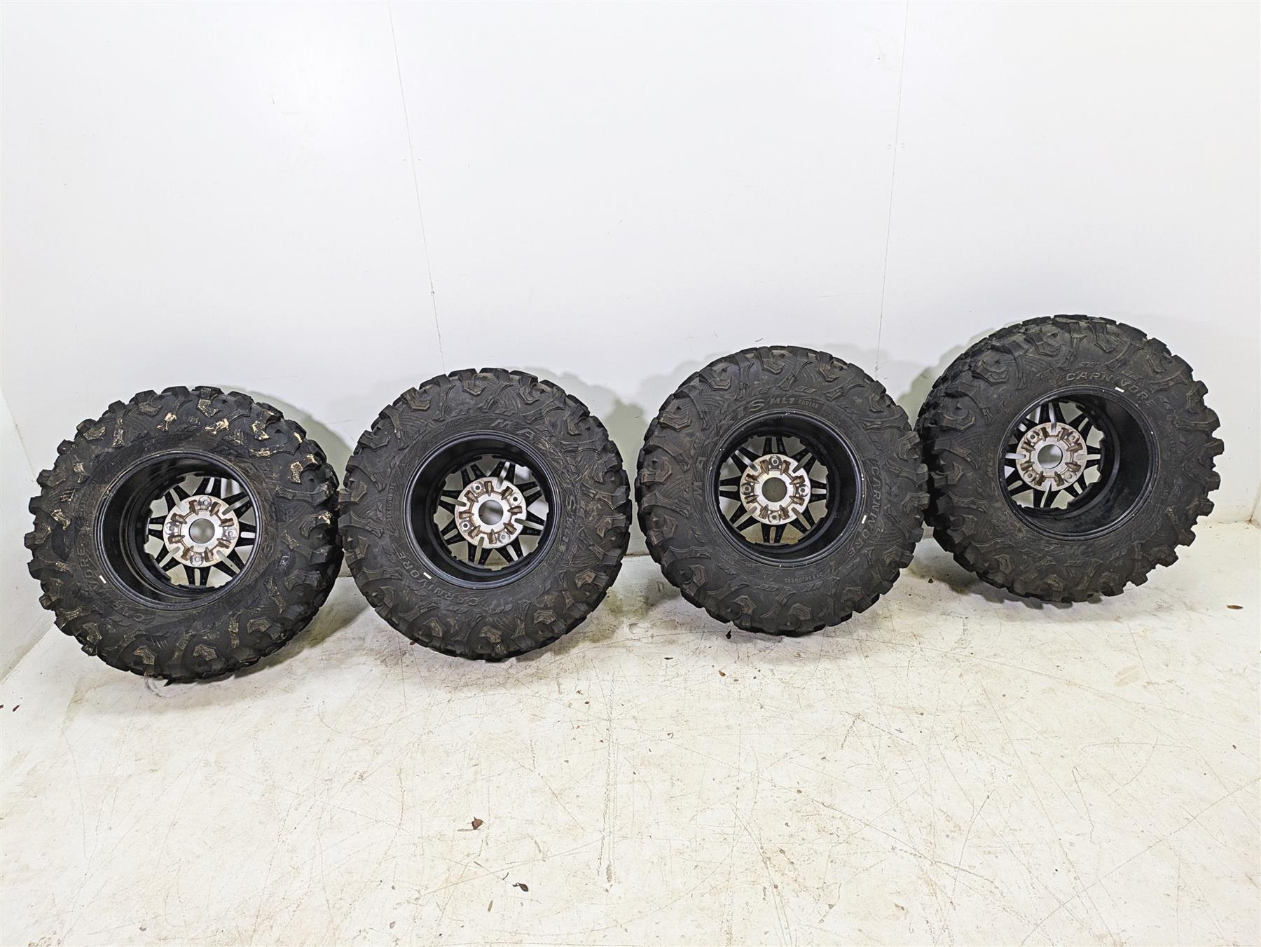 2021 Kawasaki Teryx KRX KRF 1000 31x10 R15 Maxxis Wheel Tire Set 43058-0706 - Image 2