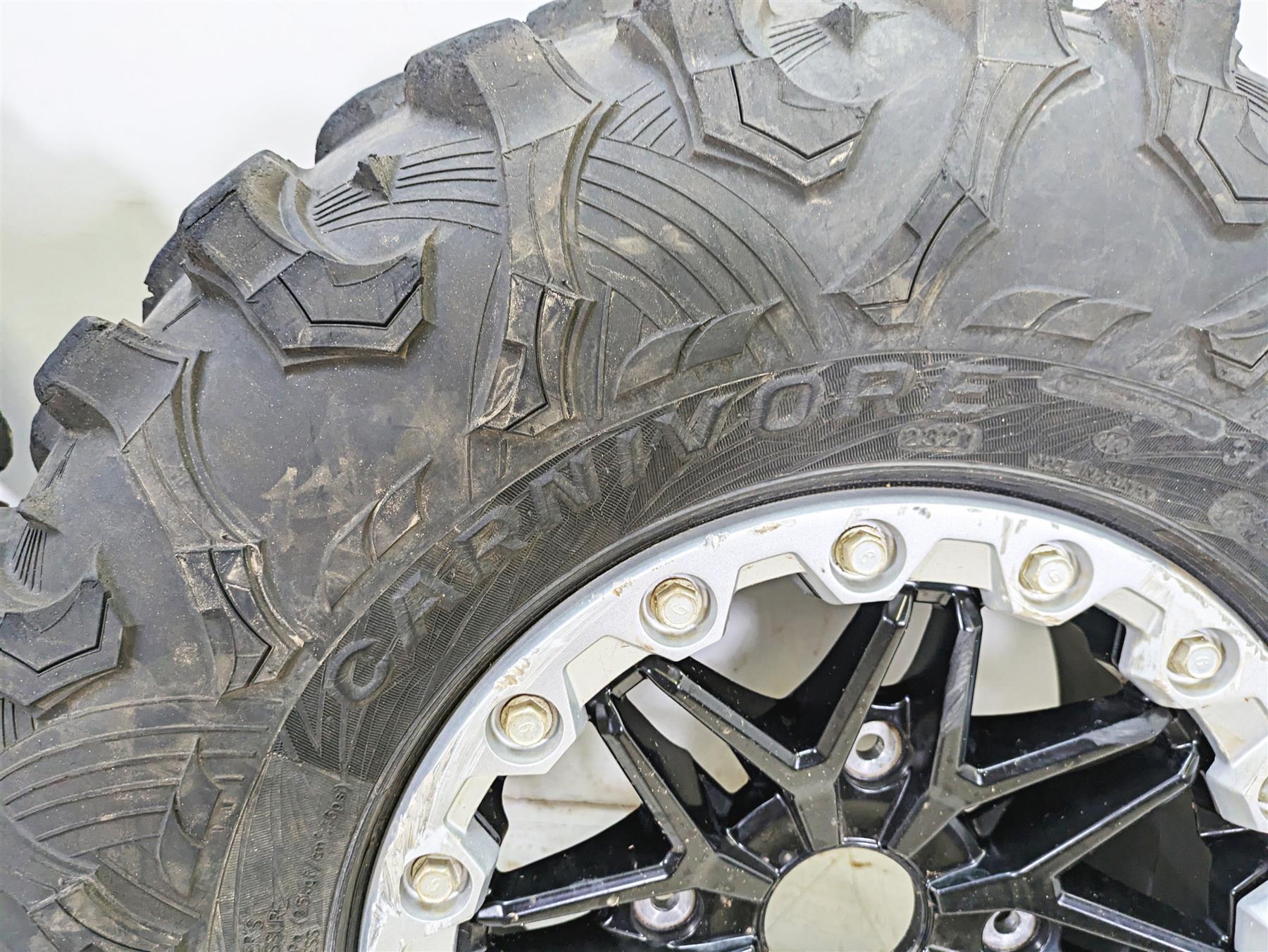 2021 Kawasaki Teryx KRX KRF 1000 31x10 R15 Maxxis Wheel Tire Set 43058-0706 - Image 9