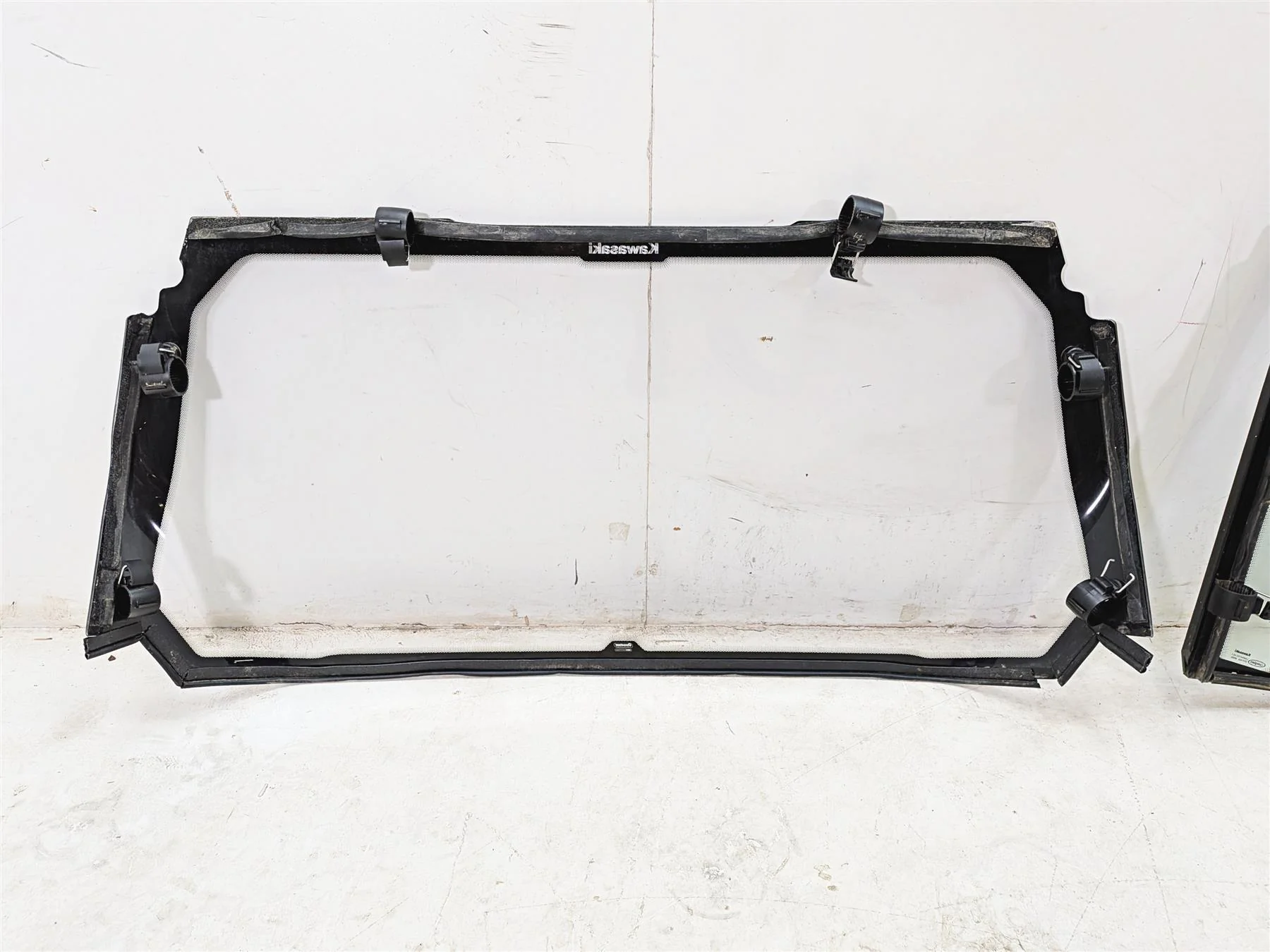 2021 Kawasaki Teryx KRX KRF 1000 ES Front Rear Oem Windshield Set 99994-1290 - Image 7