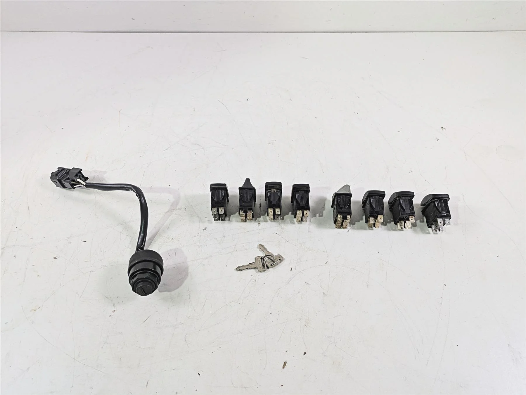 2021 Kawasaki Teryx KRX KRF 1000 Ignition Awd Light Switch & Key Set 27005-0643 - Image 9