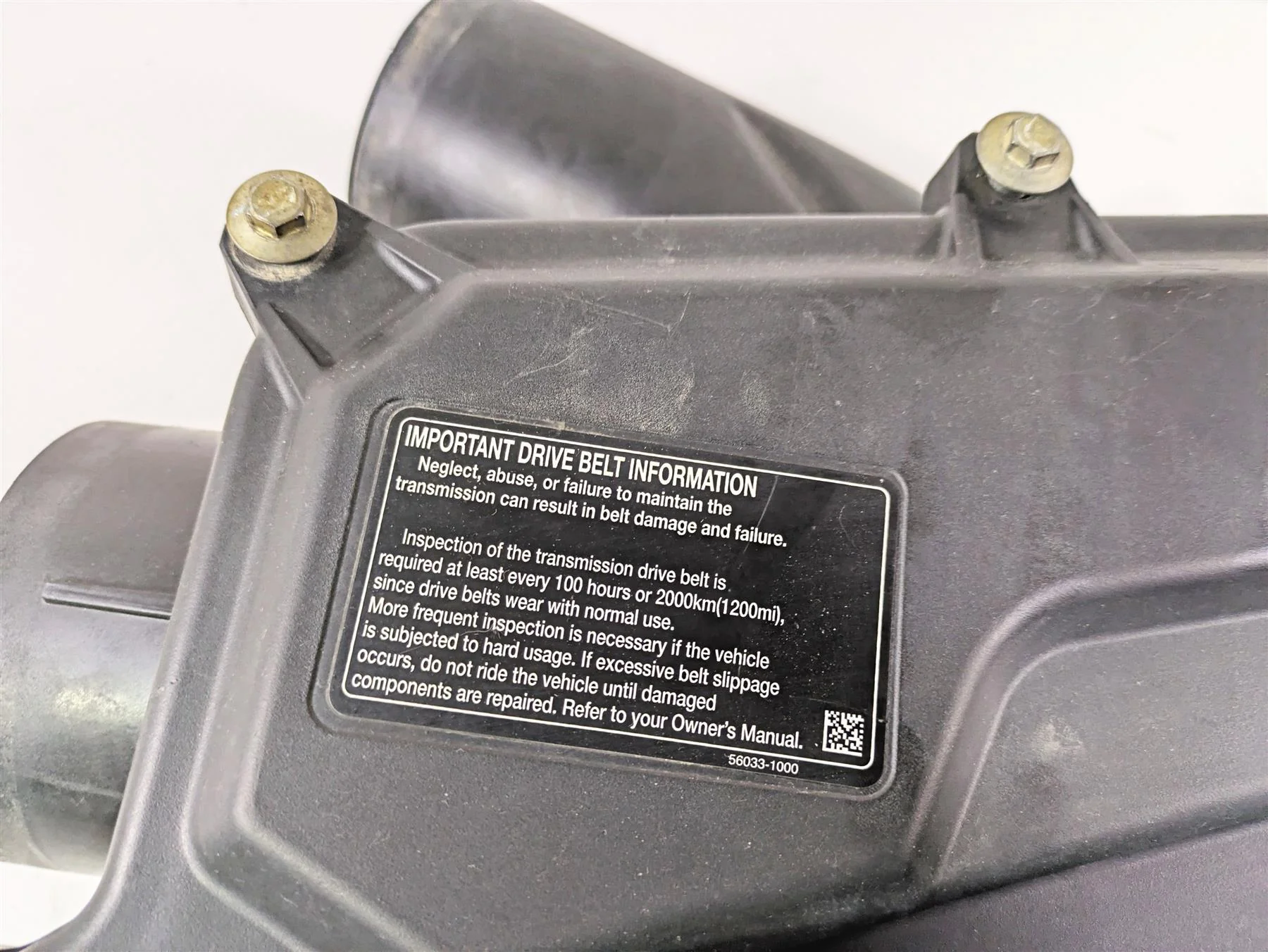 2021 Kawasaki Teryx KRX KRF 1000 Primary Drive Cover & Tube Set -Read 14093-0774 - Image 7