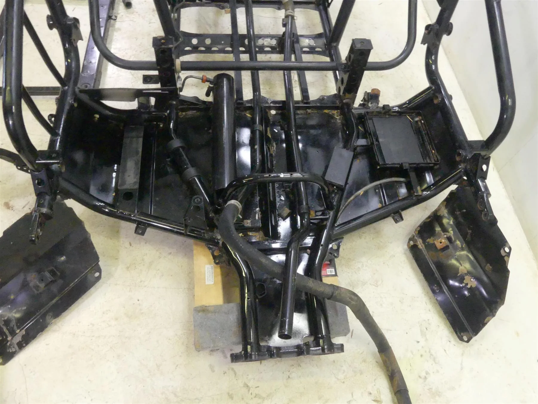 2021 Kawasaki Teryx KRX KRF 1000 Straight Main Rear Frame Chassis With Texas Salvage Title - Image 6