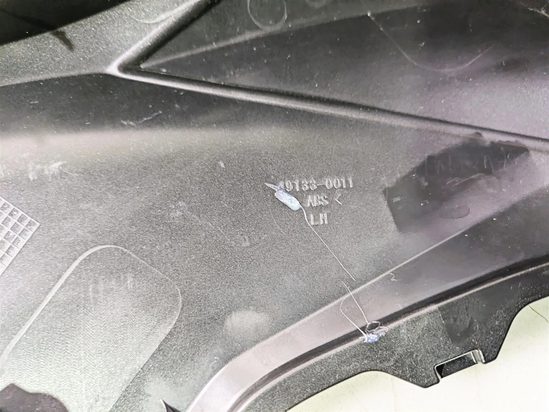 2021 Kawasaki Z125 Pro Fairing Cover Plastics. Incomplete 49133-0011 - Image 6