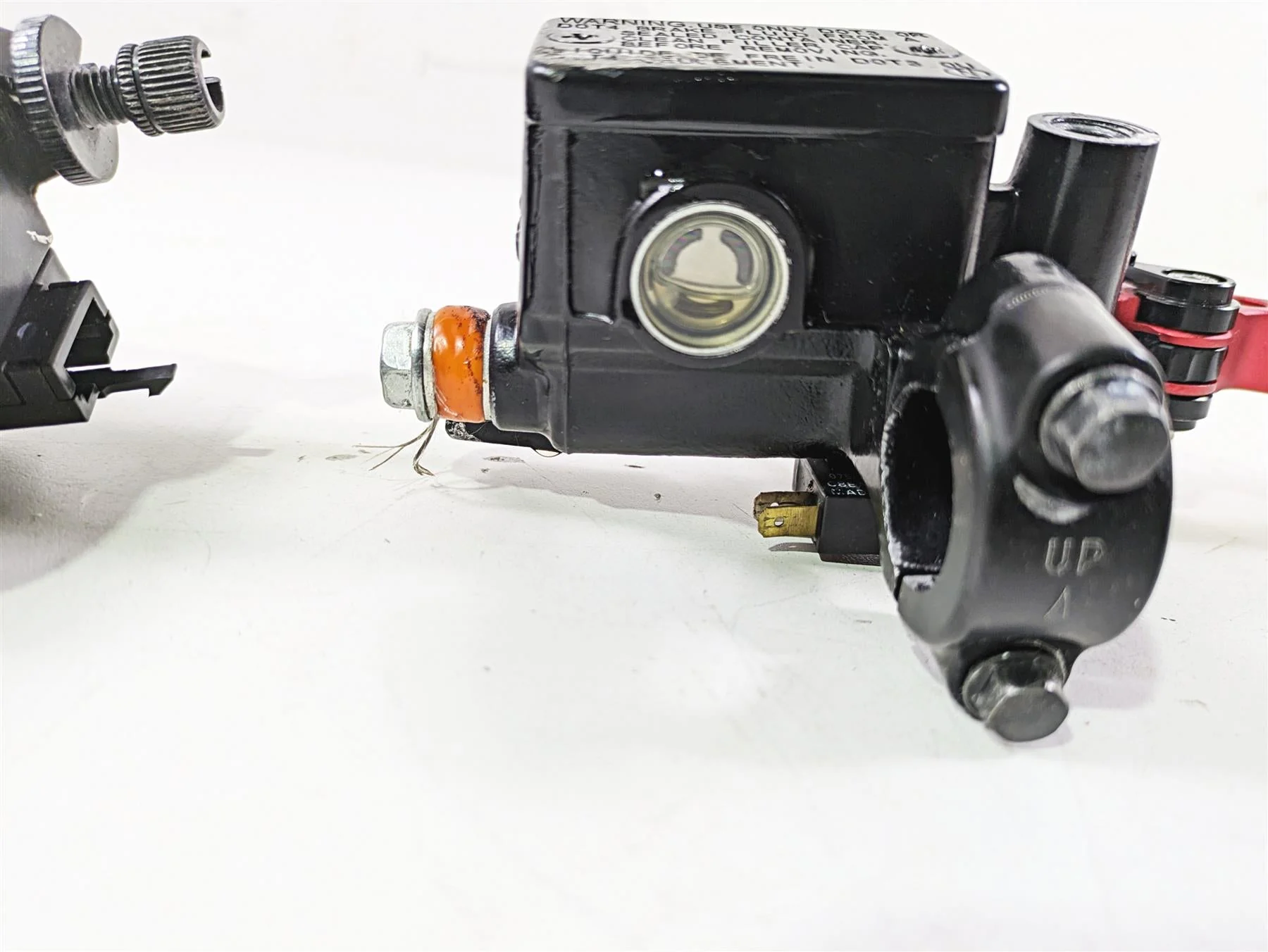 2021 Kawasaki Z125 Pro  Front Brake Master Cylinder & Clutch Perch 43015-0680 - Image 10