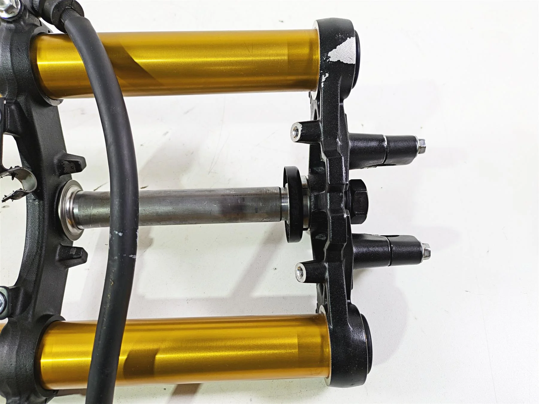 2021 Kawasaki Z125 Pro  Front Fork End Triple Tree Set 44071-1260-484 - Image 7