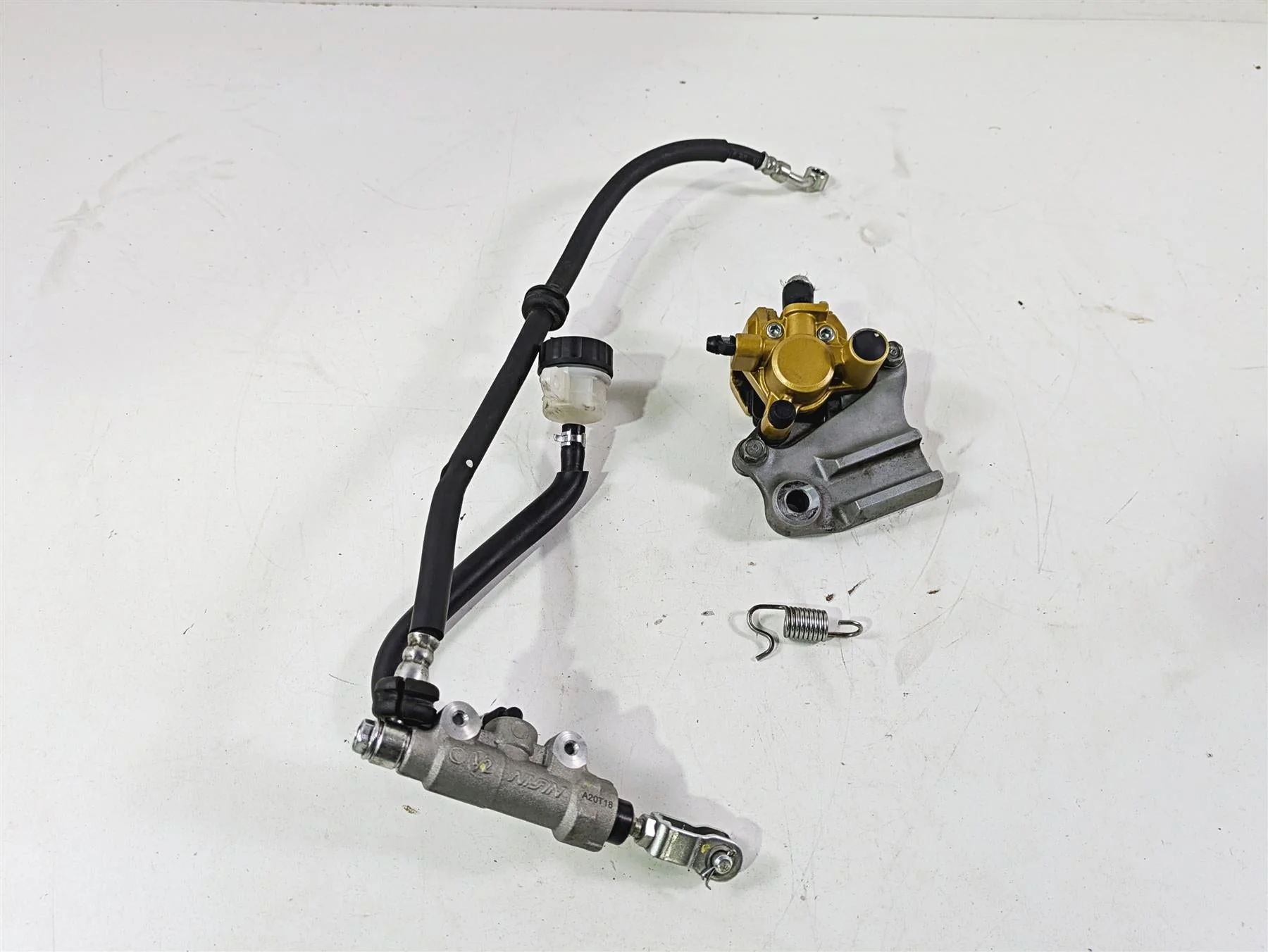 2021 Kawasaki Z125 Pro  Rear Master Cylinder & Caliper Set 43080-0132-483