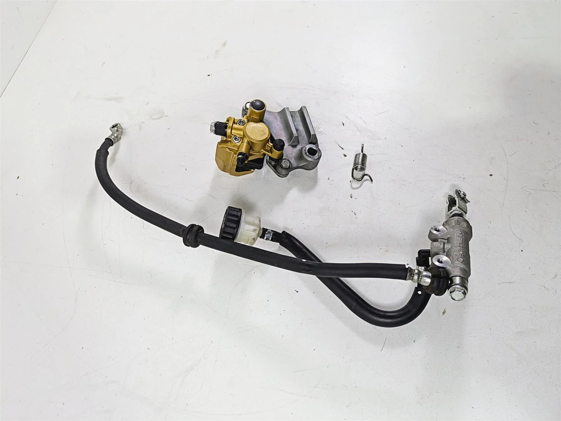 2021 Kawasaki Z125 Pro  Rear Master Cylinder & Caliper Set 43080-0132-483 - Image 2