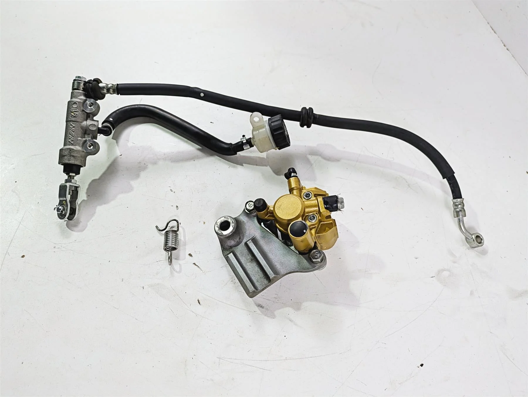 2021 Kawasaki Z125 Pro  Rear Master Cylinder & Caliper Set 43080-0132-483 - Image 3
