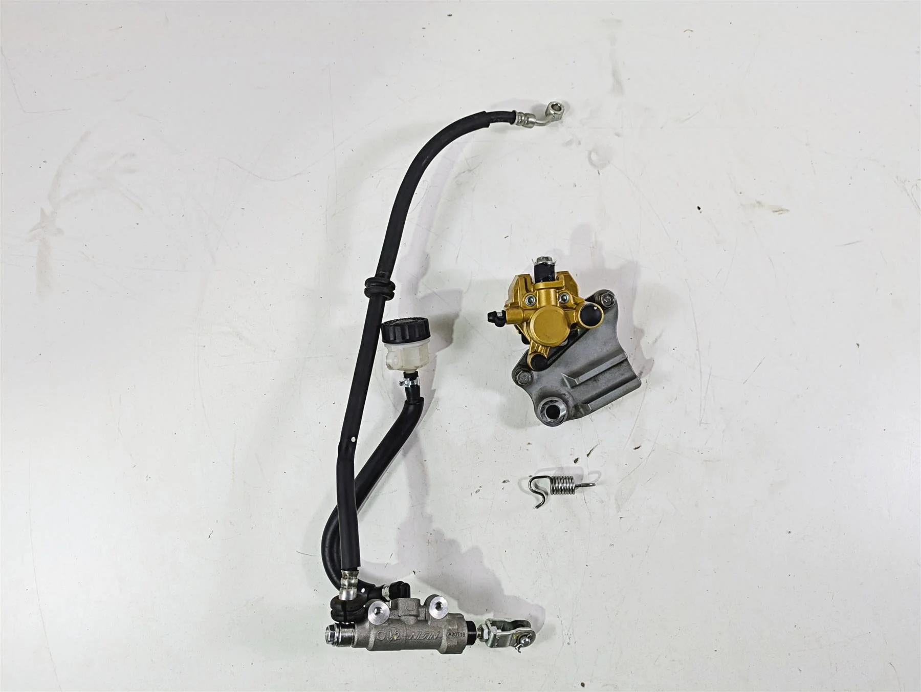 2021 Kawasaki Z125 Pro  Rear Master Cylinder & Caliper Set 43080-0132-483 - Image 4