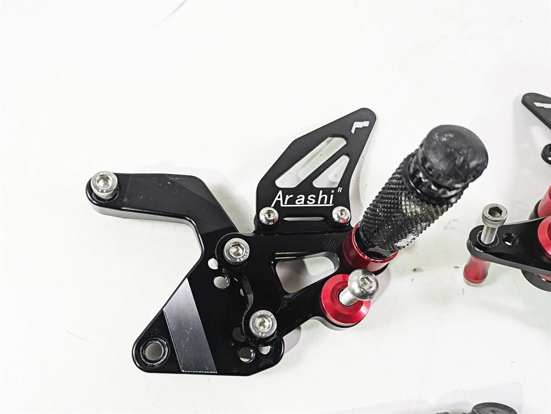 2021 Kawasaki Z900 ZR900 Arashi Rearset Foot Peg Lever Set M528-B074-BLK - Image 5