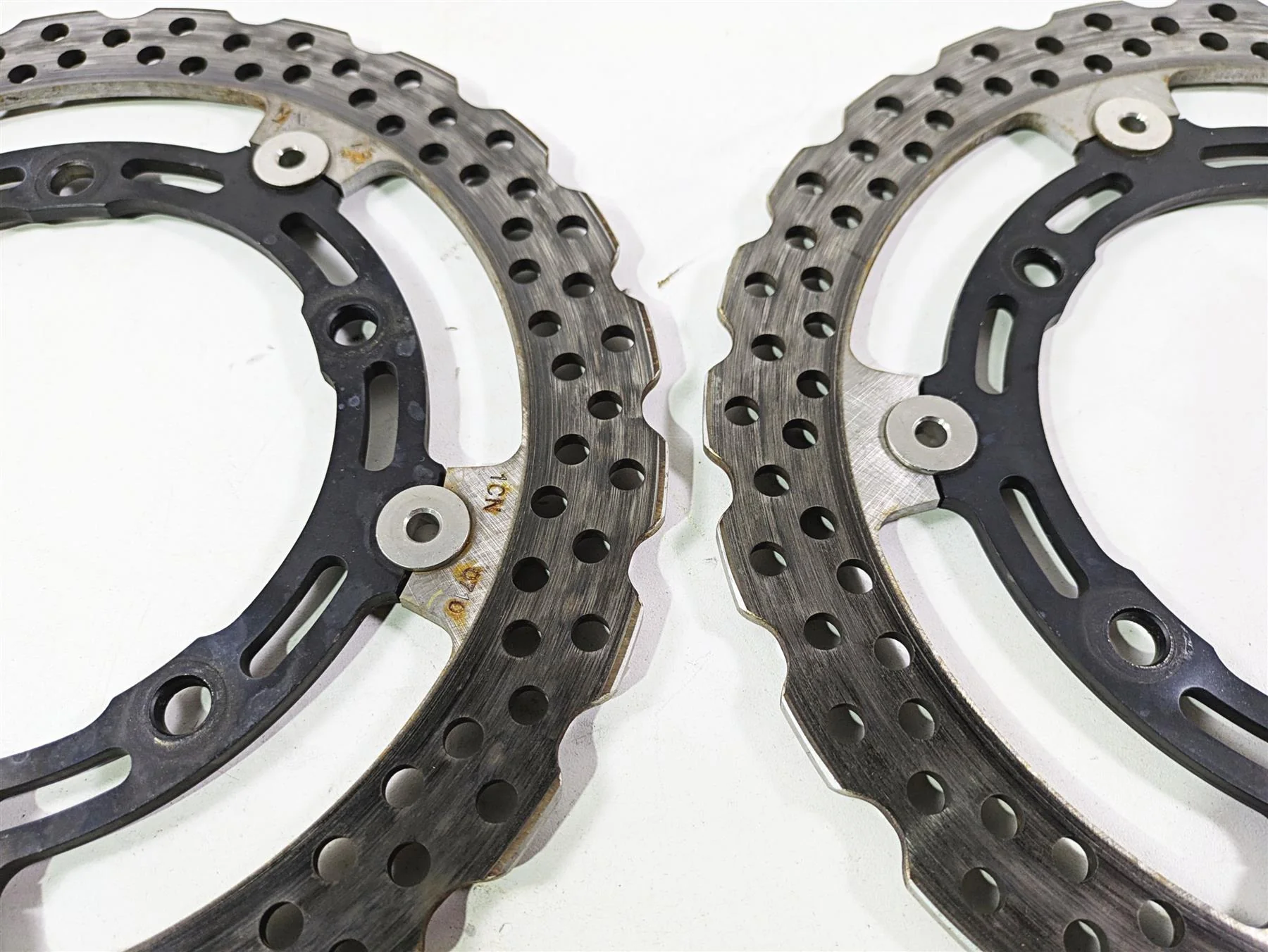 2021 Kawasaki Z900 ZR900 Front Brake Disc Rotor Set 41080-0710-11 - Image 5