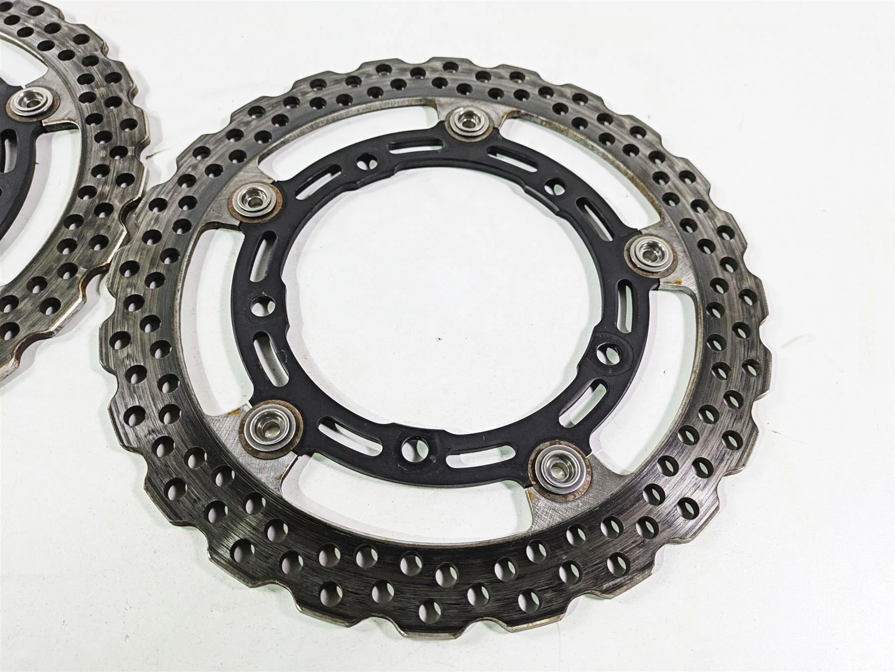 2021 Kawasaki Z900 ZR900 Front Brake Disc Rotor Set 41080-0710-11 - Image 7
