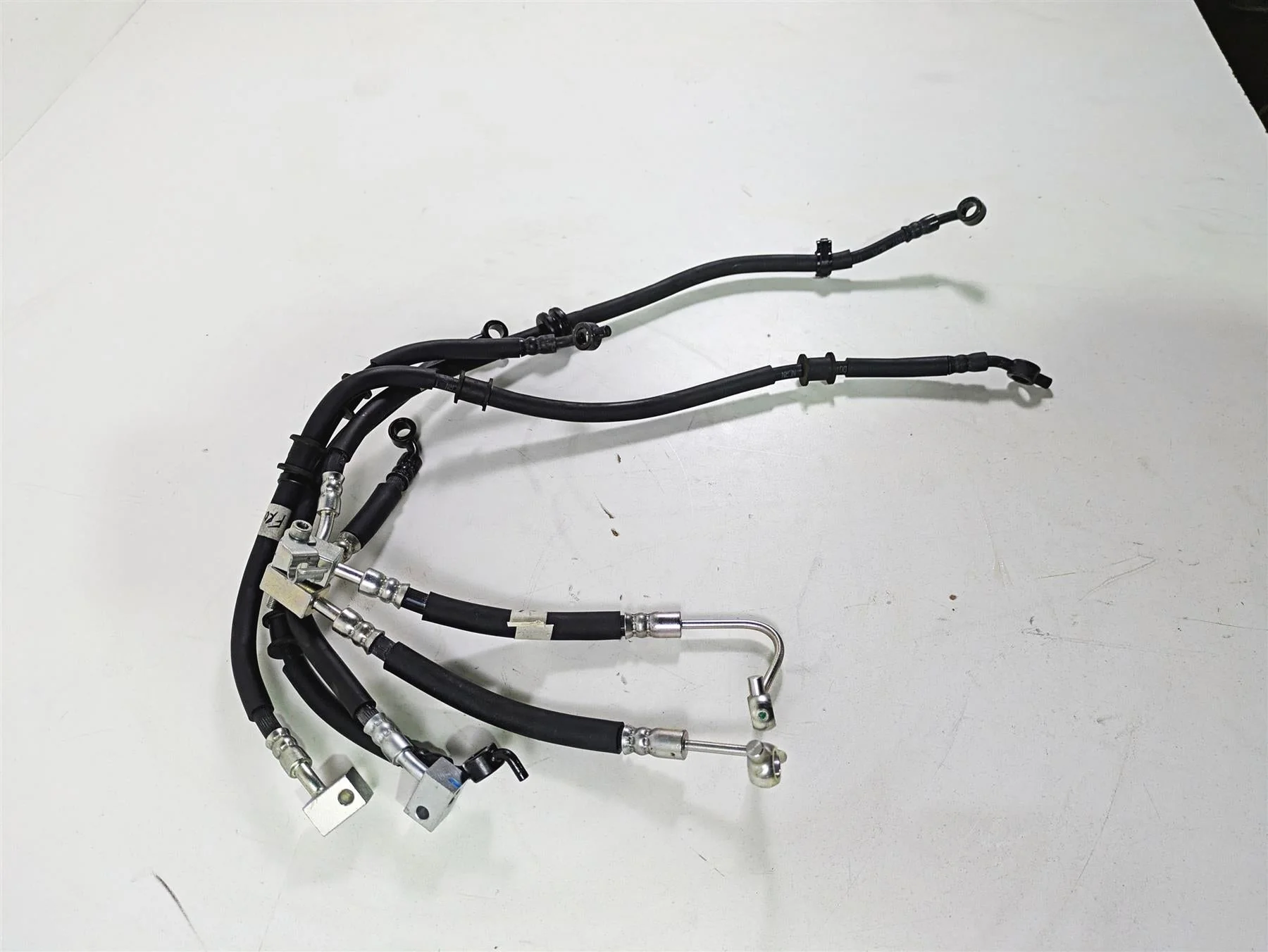 2021 Kawasaki Z900 ZR900 Front Rear Abs Brake Line Set 43095-1682 43095-1432 - Image 2