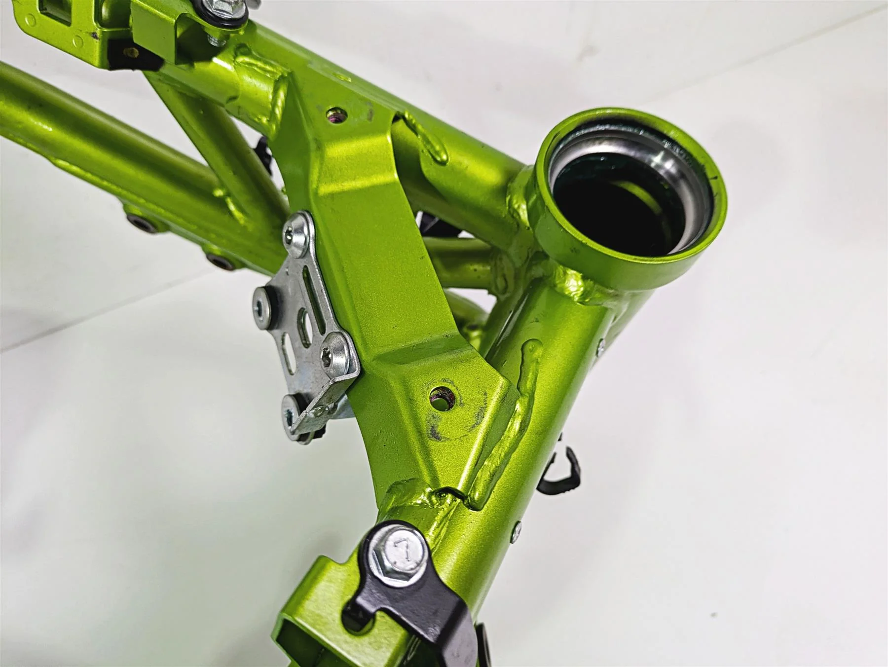 2021 Kawasaki Z900 ZR900 Straight Main Frame Chassis With Clean Virginia Title 32160-1842 - Image 11