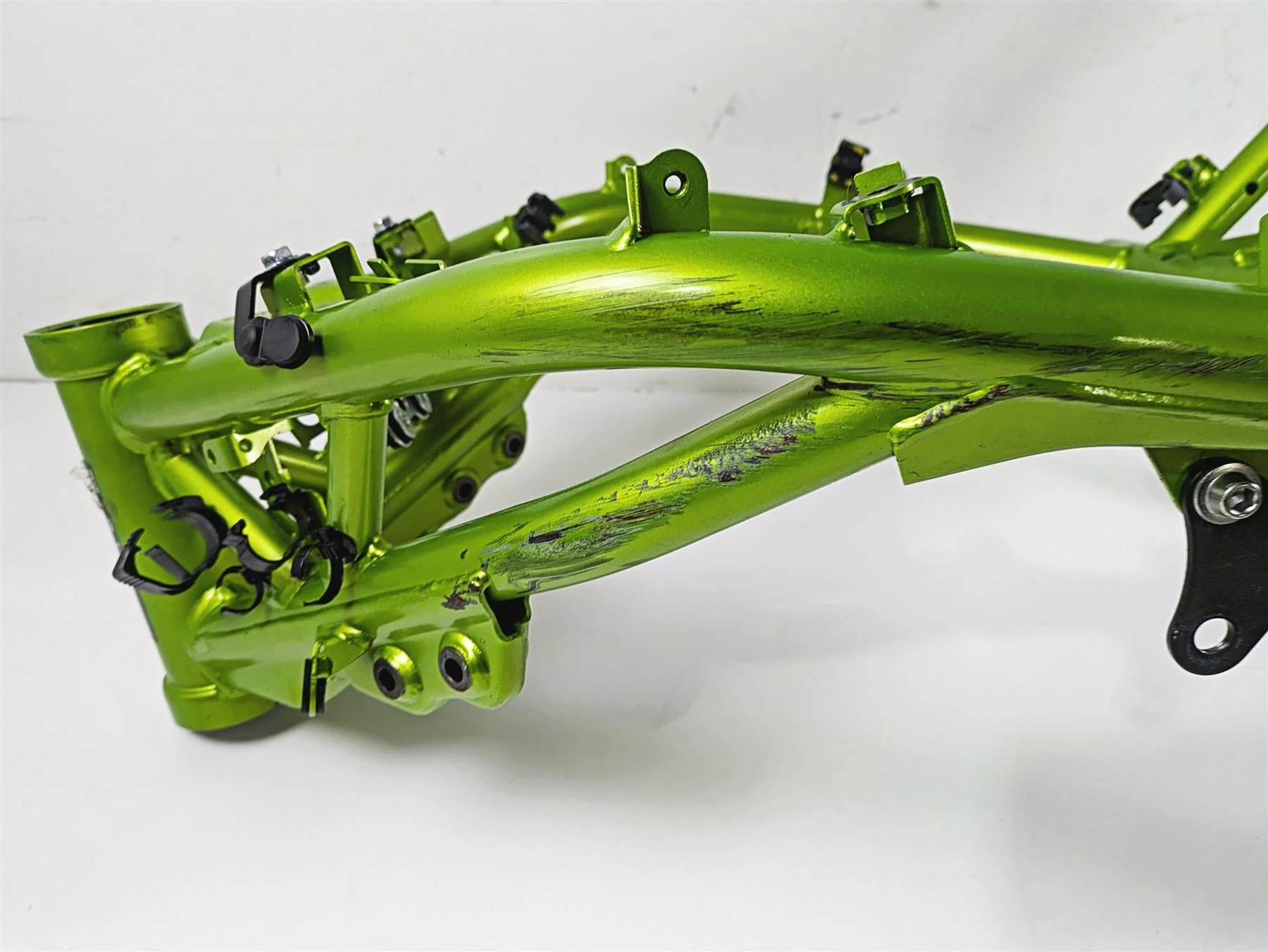 2021 Kawasaki Z900 ZR900 Straight Main Frame Chassis With Clean Virginia Title 32160-1842 - Image 3