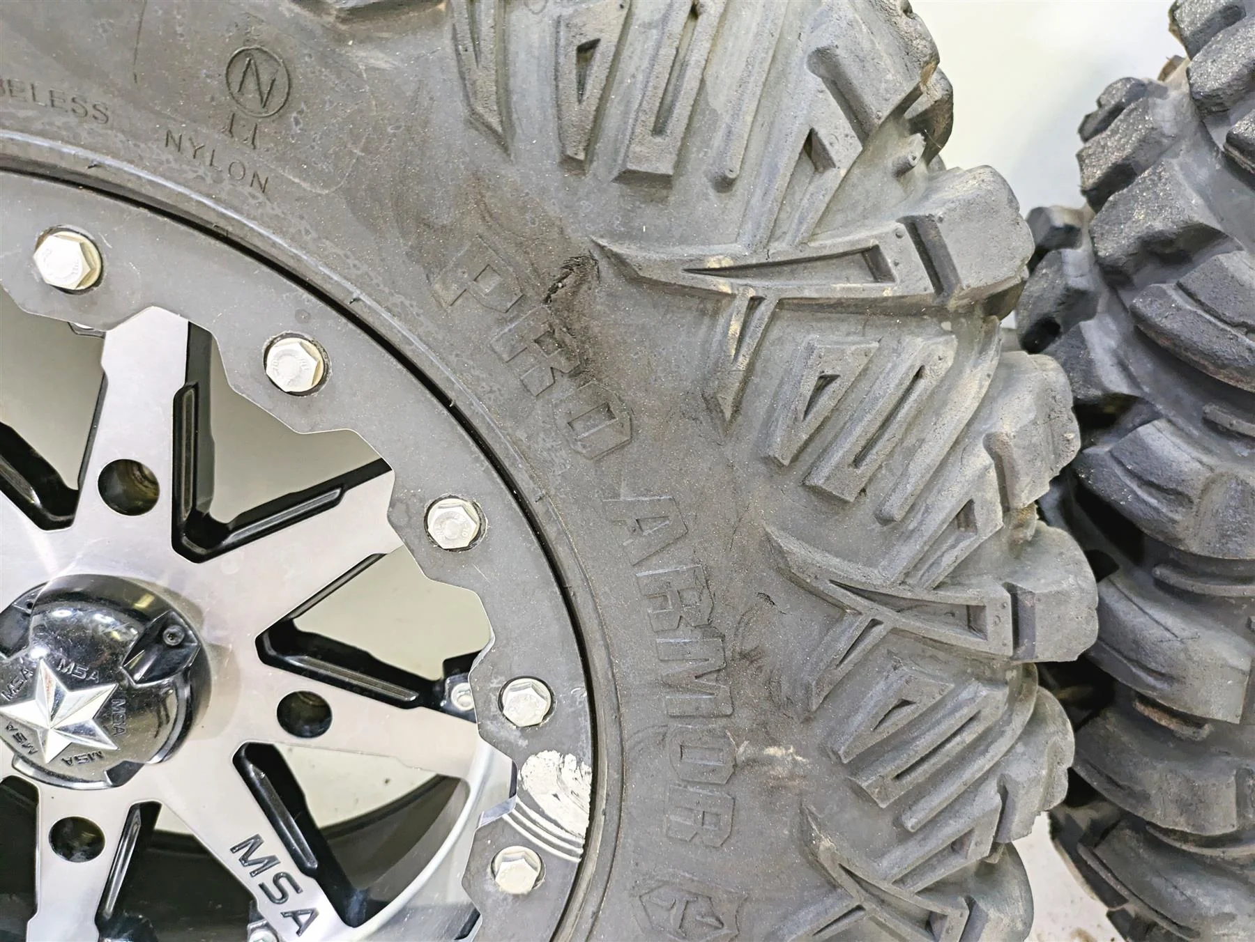 2021 Polaris RZR1000 XP Premium Msa 14x7 Wheels & Pro Armor Tires Set M21-04737 - Image 7