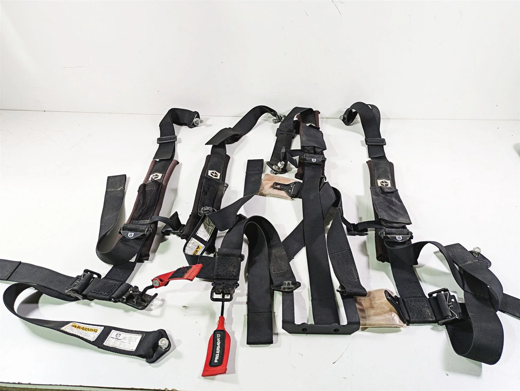 2021 Polaris RZR1000 XP Premium Pro Armor 4-Point 3" Harness Set A114230