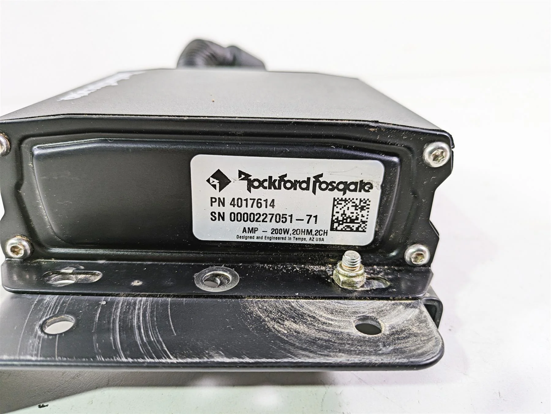 2021 Polaris RZR1000 XP Premium Rockford Fosgate Speaker Amp Amplifier 4017614 - Image 7