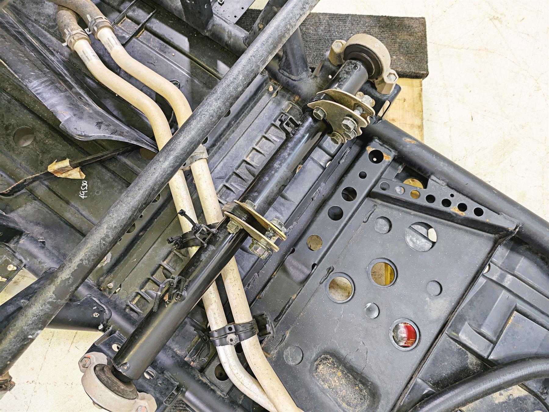 2021 Polaris RZR1000 XP Premium Straight Main Frame & Door Frames With Texas Salvage Title 1024526 - Image 8