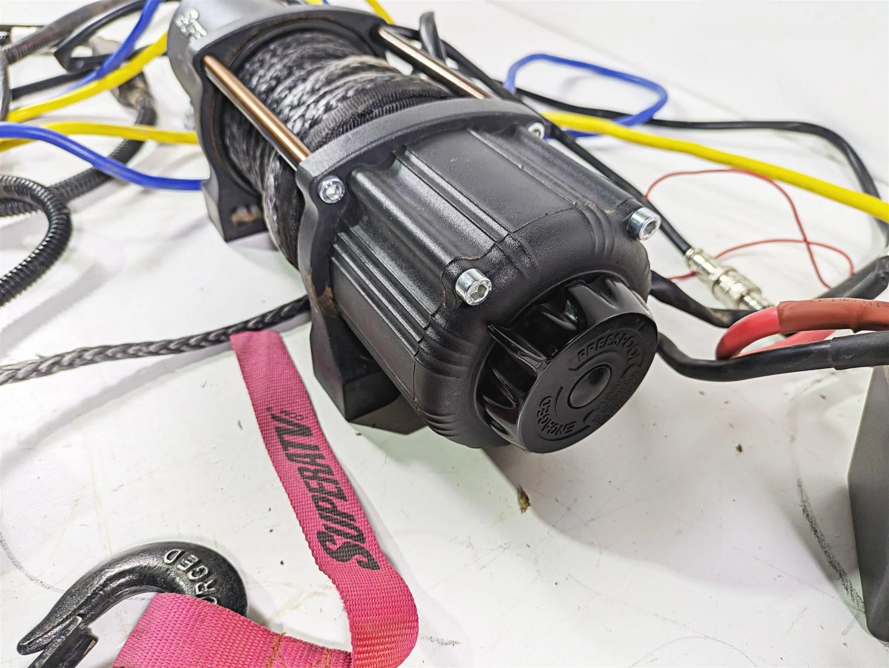 2021 Polaris RZR1000 XP Premium SuperATV 4500 LB Winch + Remote & Rope WN-4500 - Image 10
