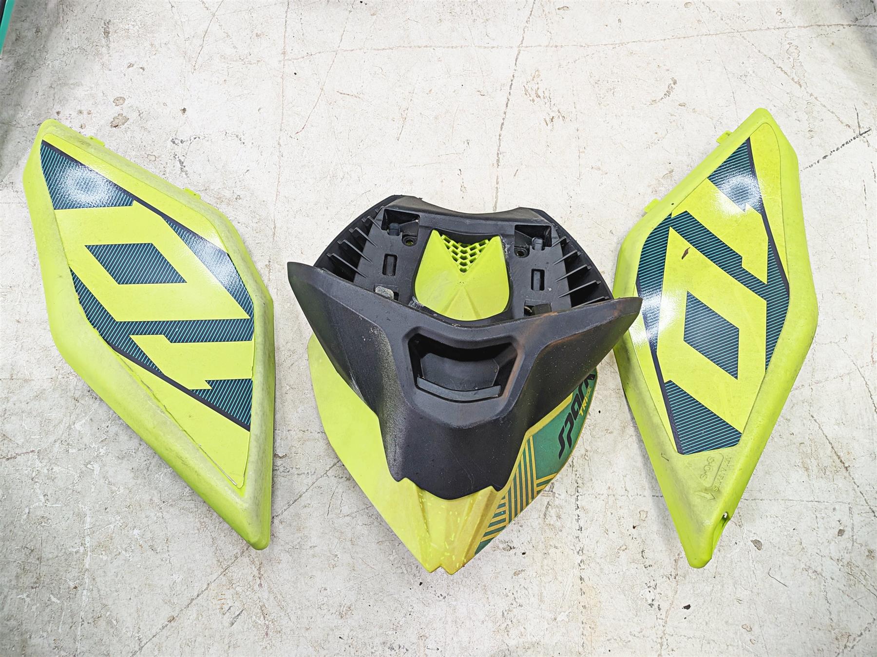 2021 Sea-Doo Spark 900 Trixx Outer Front Rear Fairing Cover Fender Deck Nose - Image 5