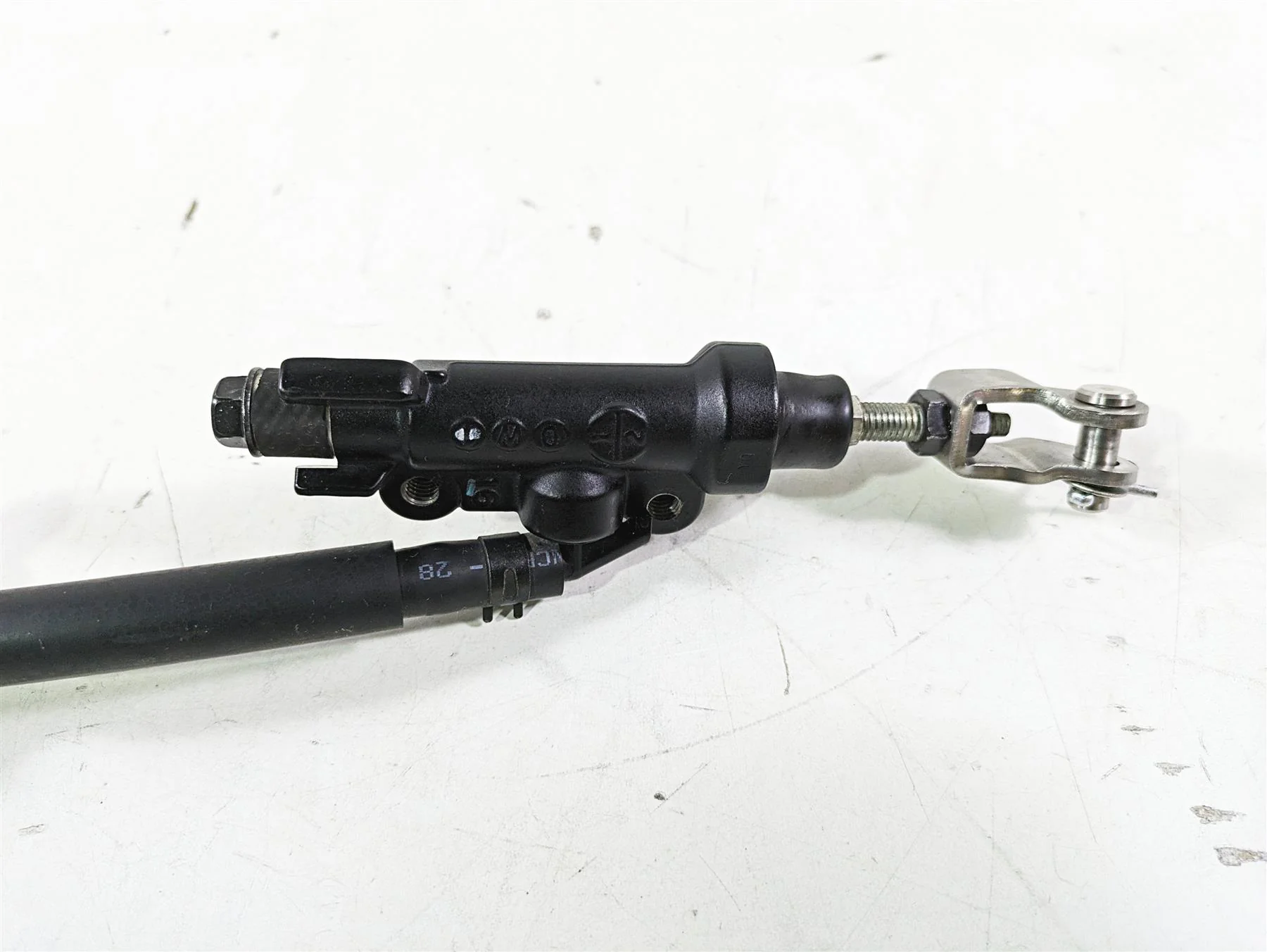 2021 Yamaha Tenere 700 XTZ7 1/2" Brembo Rear Brake Master Cylinder 4P5-2583V-01 - Image 9