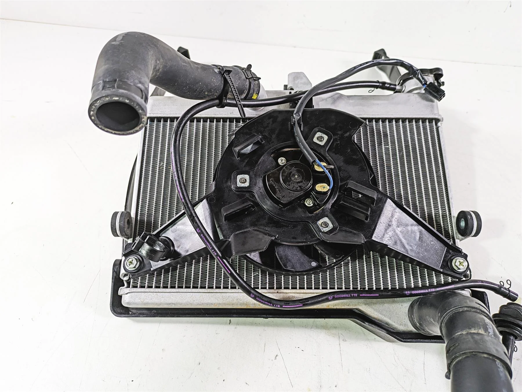 2021 Yamaha Tenere 700 XTZ7 Radiator Fan Reservoir Hoses Covers BW3-12461-00-00 - Image 5
