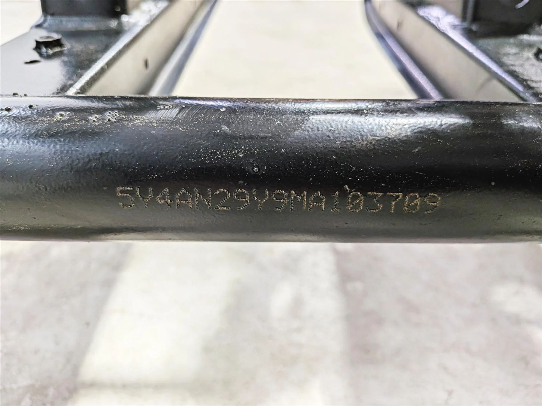 2021 Yamaha YXZ1000R EPS SS SE Straight Main Frame Chassis With Clean Oklahoma Title BAS-F1110-00-00 - Image 2