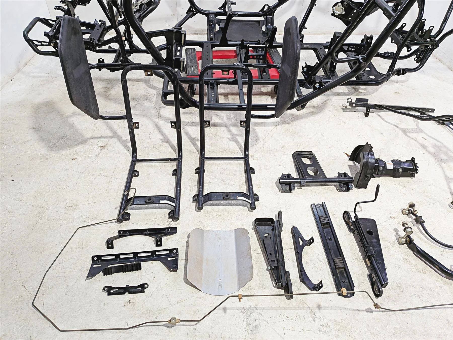 2021 Yamaha YXZ1000R EPS SS SE Straight Main Frame Chassis With Clean Oklahoma Title BAS-F1110-00-00 - Image 3