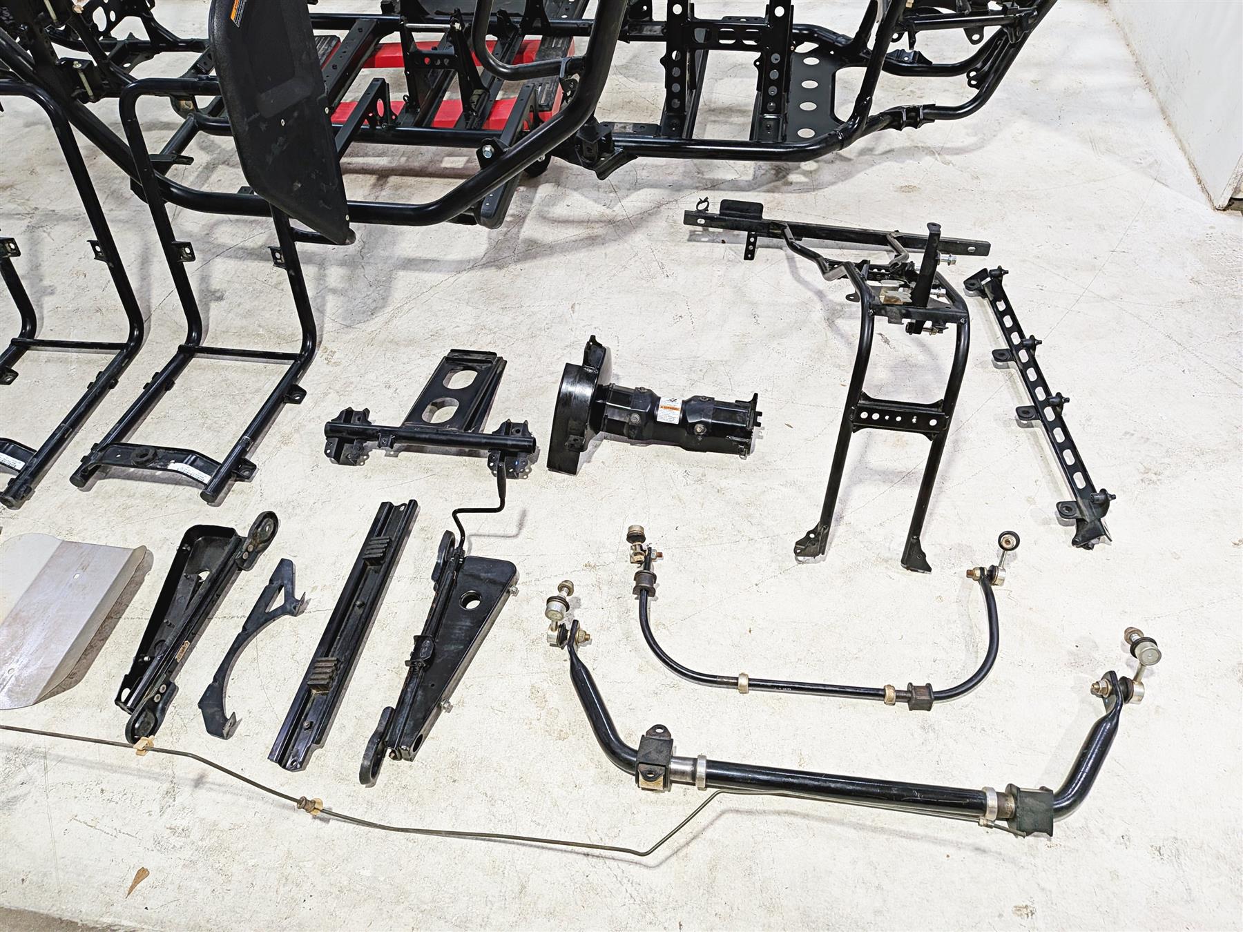 2021 Yamaha YXZ1000R EPS SS SE Straight Main Frame Chassis With Clean Oklahoma Title BAS-F1110-00-00 - Image 4