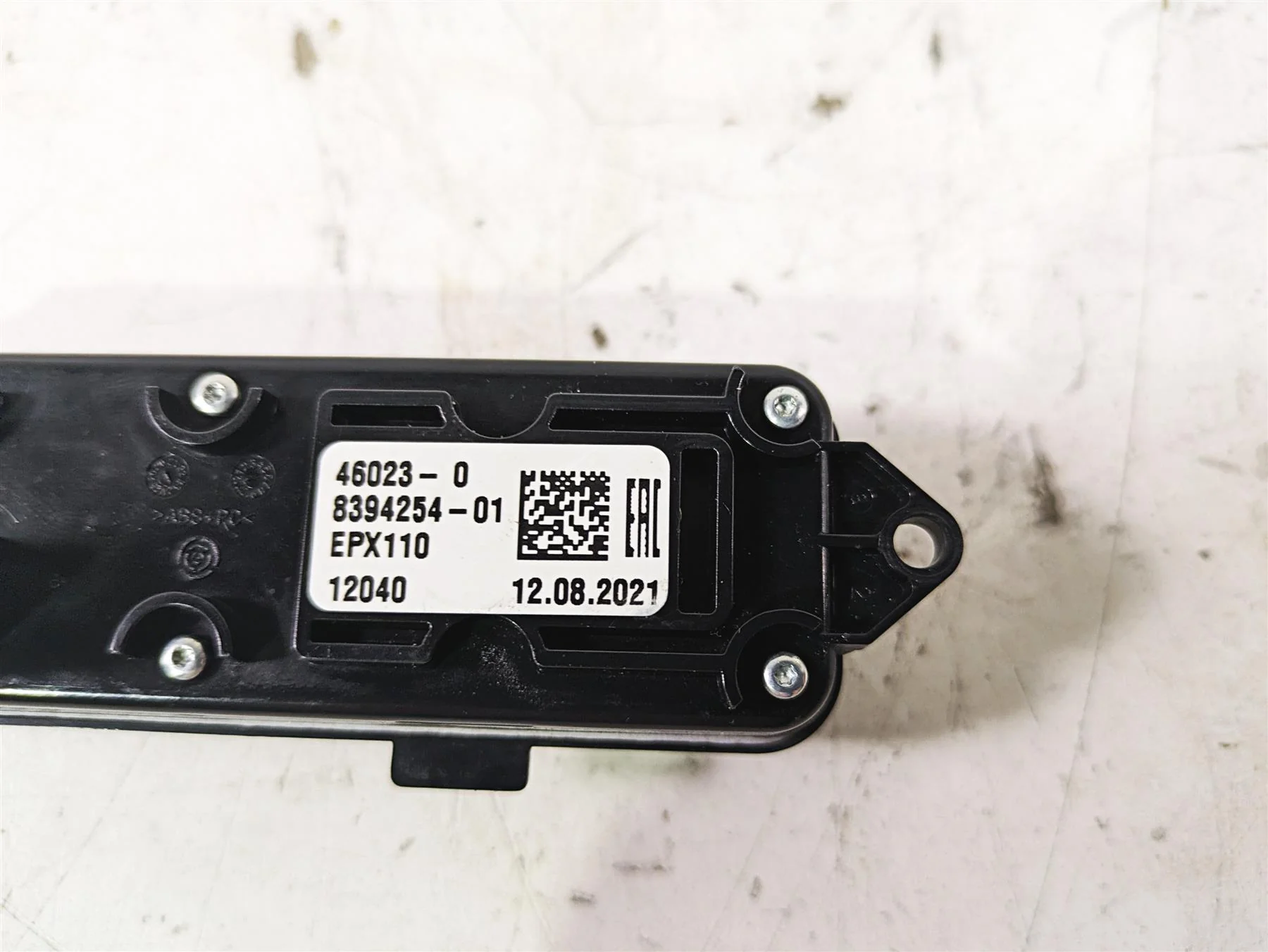 2022 BMW R1250 RT K052 4 Button Audio Control Panel 65148394254 - Image 8
