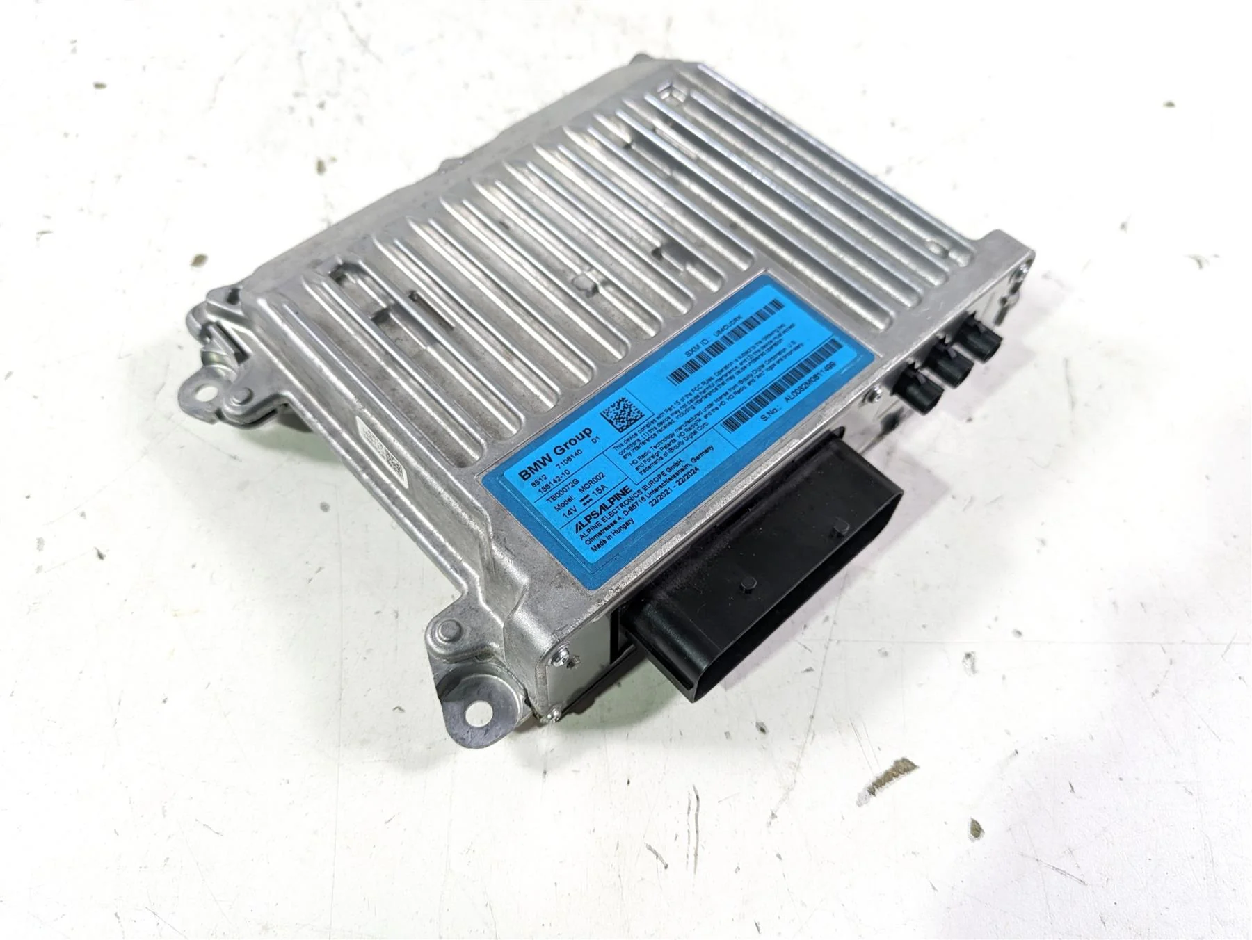 2022 BMW R1250 RT K052 Audio Amp Amplifier Module Unit 65127106140 - Image 12