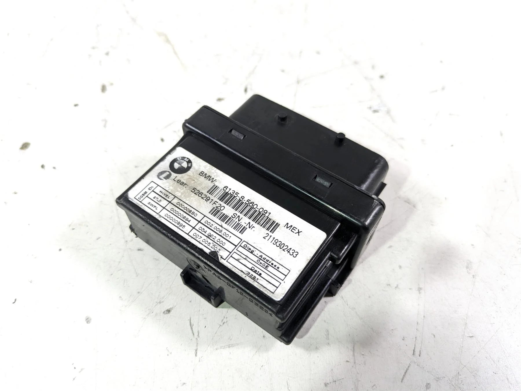 2022 BMW R1250 RT K052 Basic Module Unit Satellite 61358560091 - Image 2