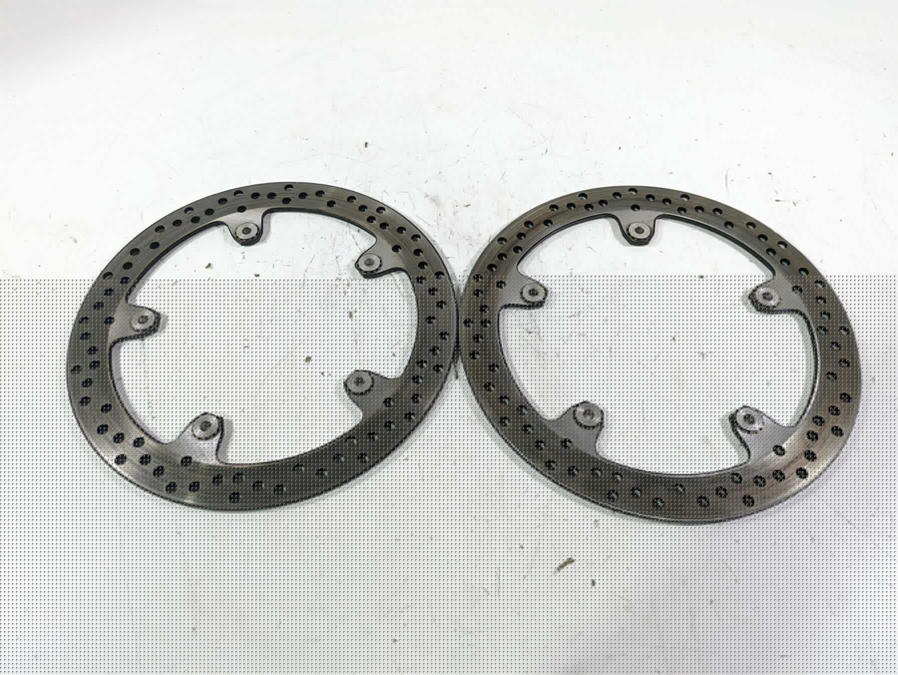 2022 BMW R1250 RT K052 Brembo Front Brake Rotor Disc Set 34118526575 - Image 4
