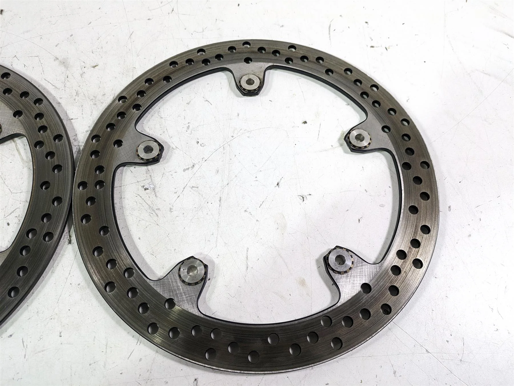 2022 BMW R1250 RT K052 Brembo Front Brake Rotor Disc Set 34118526575 - Image 5