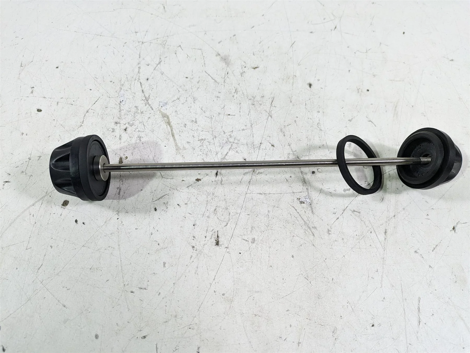 2022 BMW R1250 RT K052 Wunderlich Front Axle Slider Protection 90250002 - Image 2