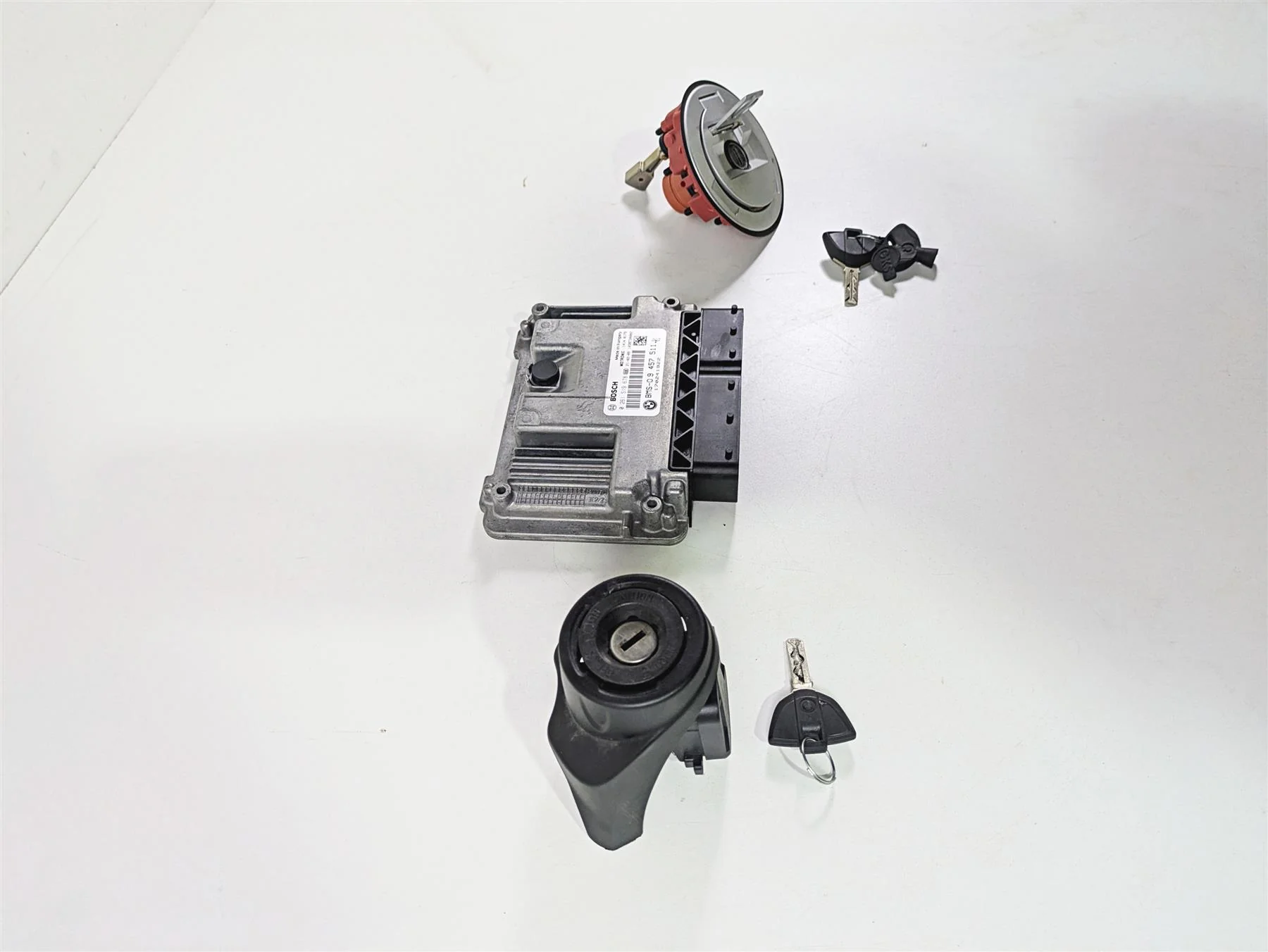 2022 BMW RnineT Pure K22 Cdi Ecu Module Ignition Switch Key Set 13619457511 - Image 2