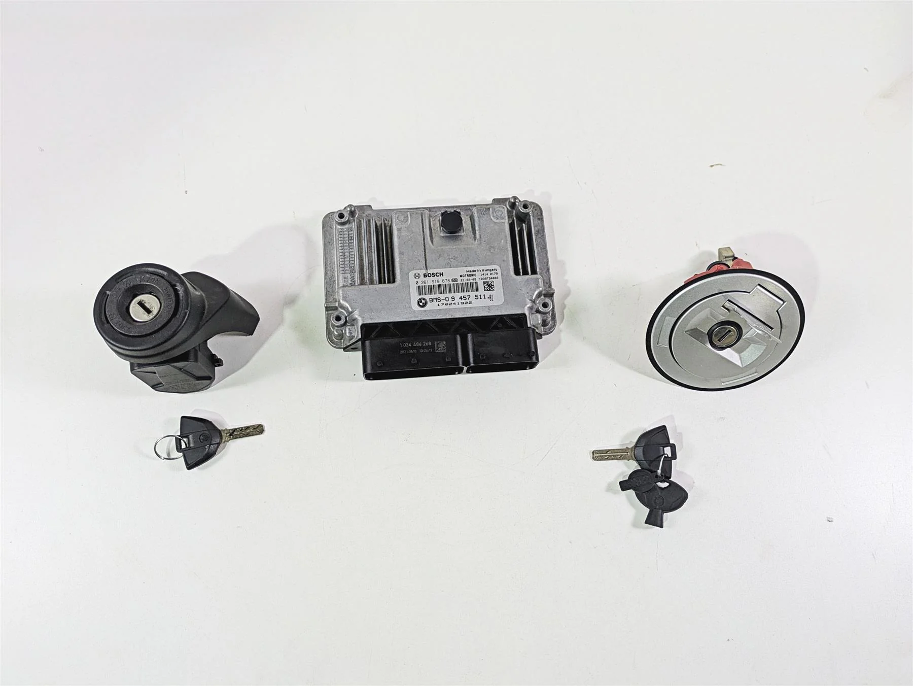 2022 BMW RnineT Pure K22 Cdi Ecu Module Ignition Switch Key Set 13619457511 - Image 4