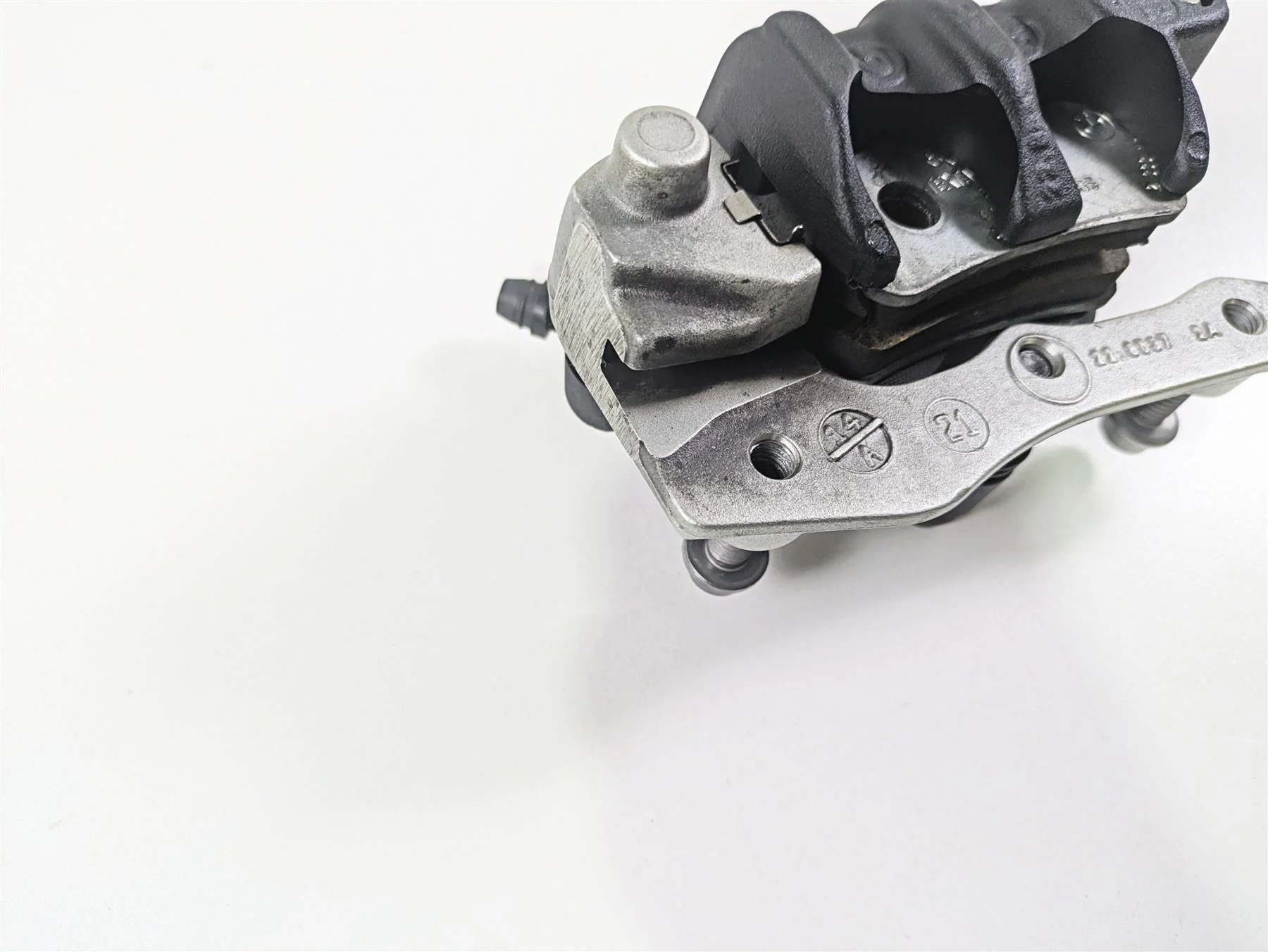 2022 BMW RnineT Pure K22 Rear Brembo Brake Caliper + Mount 34217664103 - Image 10